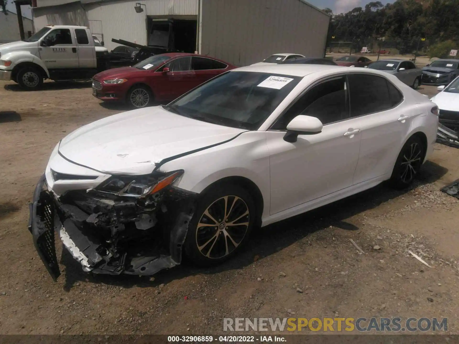 2 Photograph of a damaged car 4T1G11AK7LU894749 TOYOTA CAMRY 2020