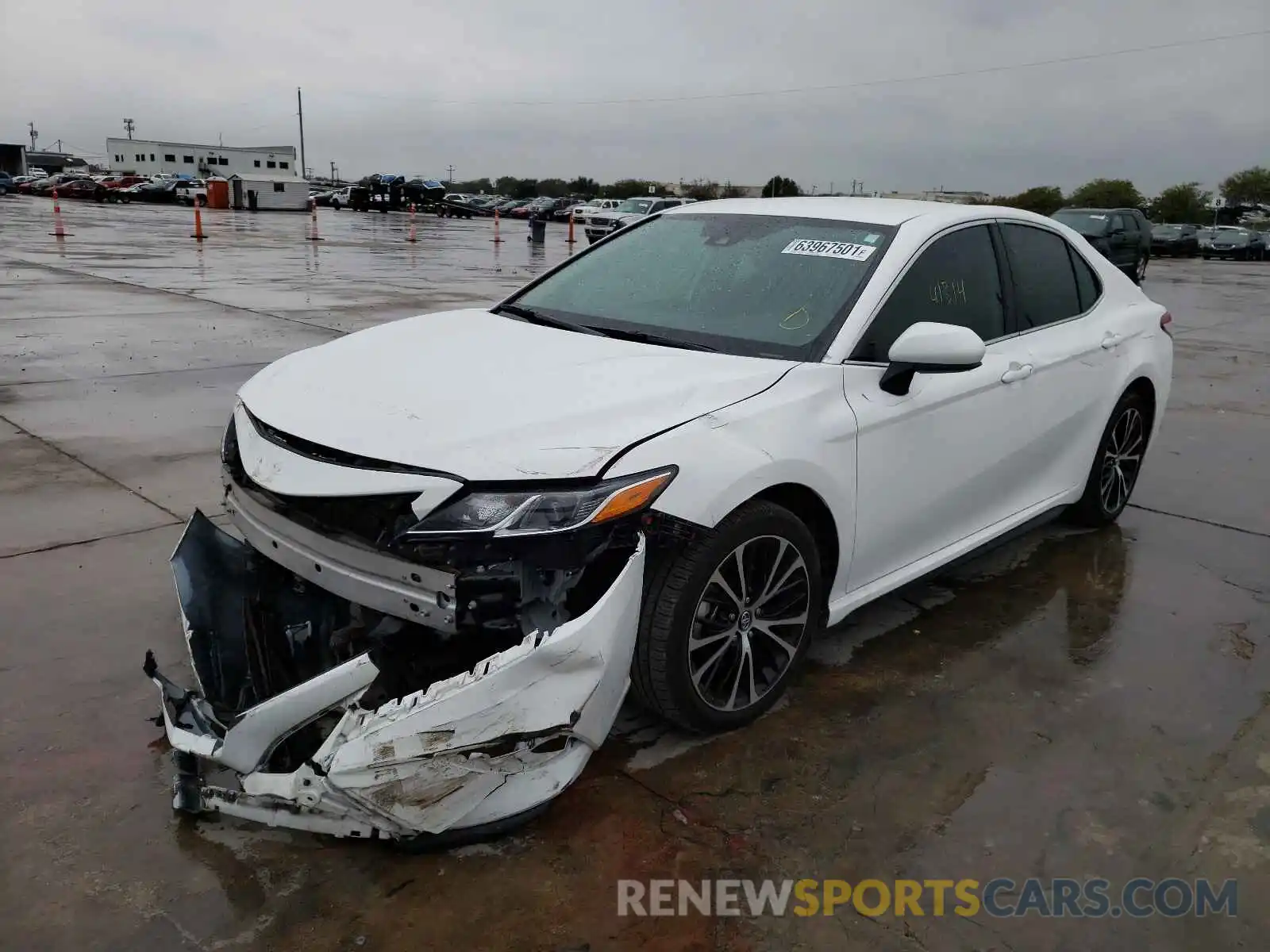 2 Photograph of a damaged car 4T1G11AK7LU897442 TOYOTA CAMRY 2020