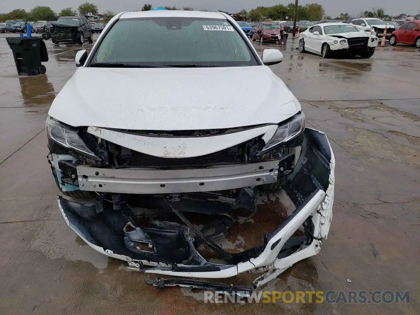 9 Photograph of a damaged car 4T1G11AK7LU897442 TOYOTA CAMRY 2020