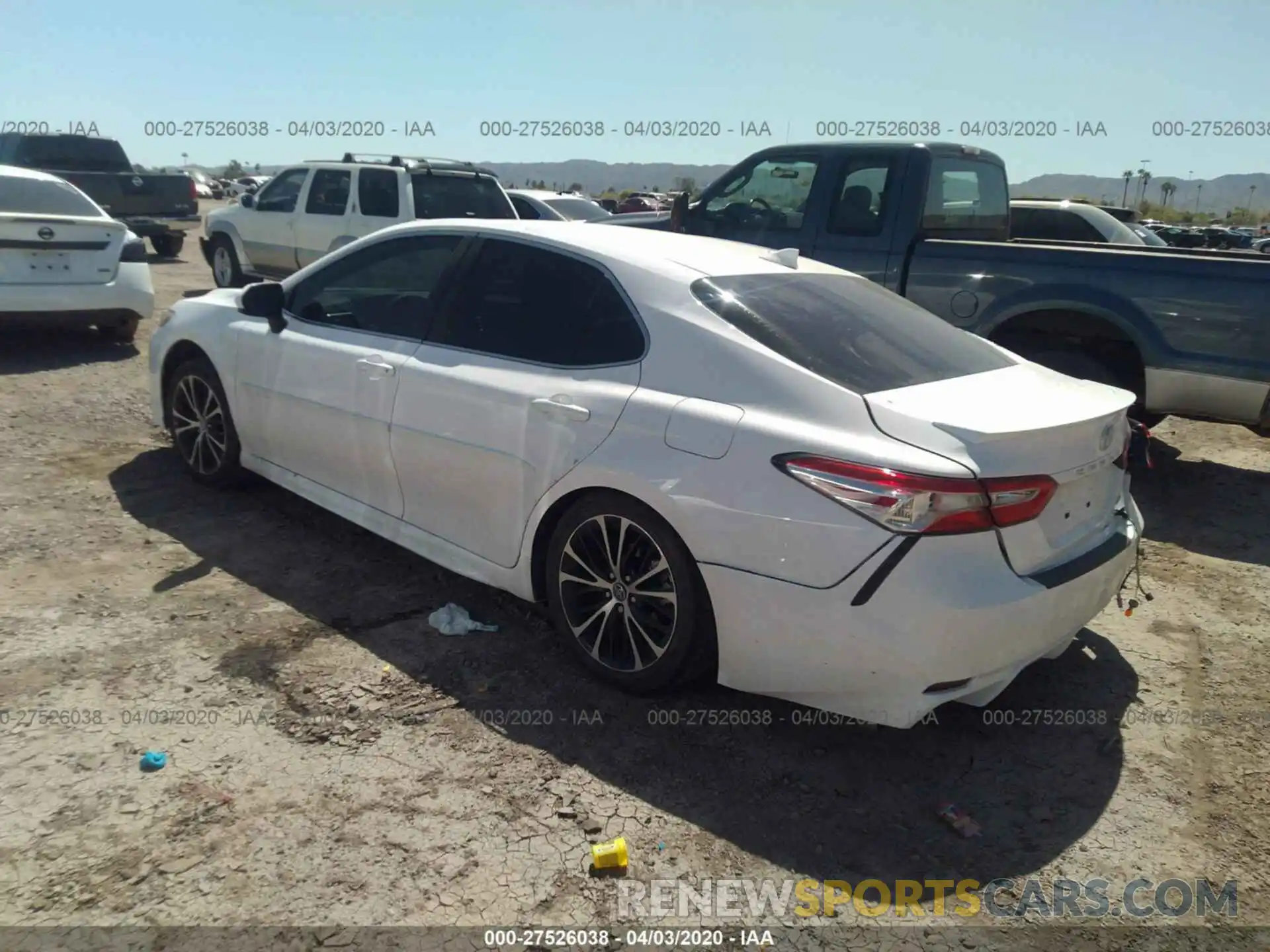 3 Photograph of a damaged car 4T1G11AK7LU897926 TOYOTA CAMRY 2020