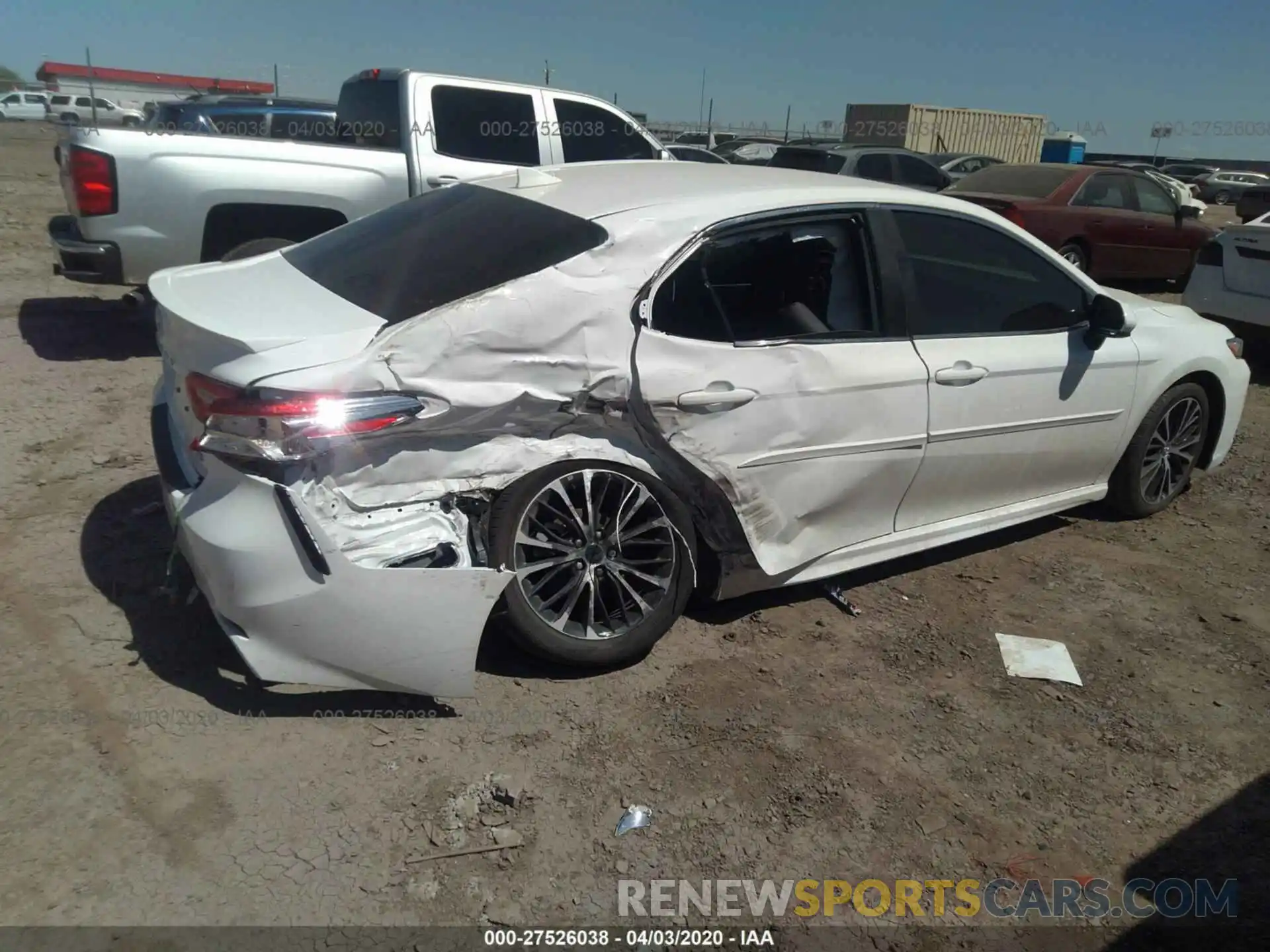 6 Photograph of a damaged car 4T1G11AK7LU897926 TOYOTA CAMRY 2020