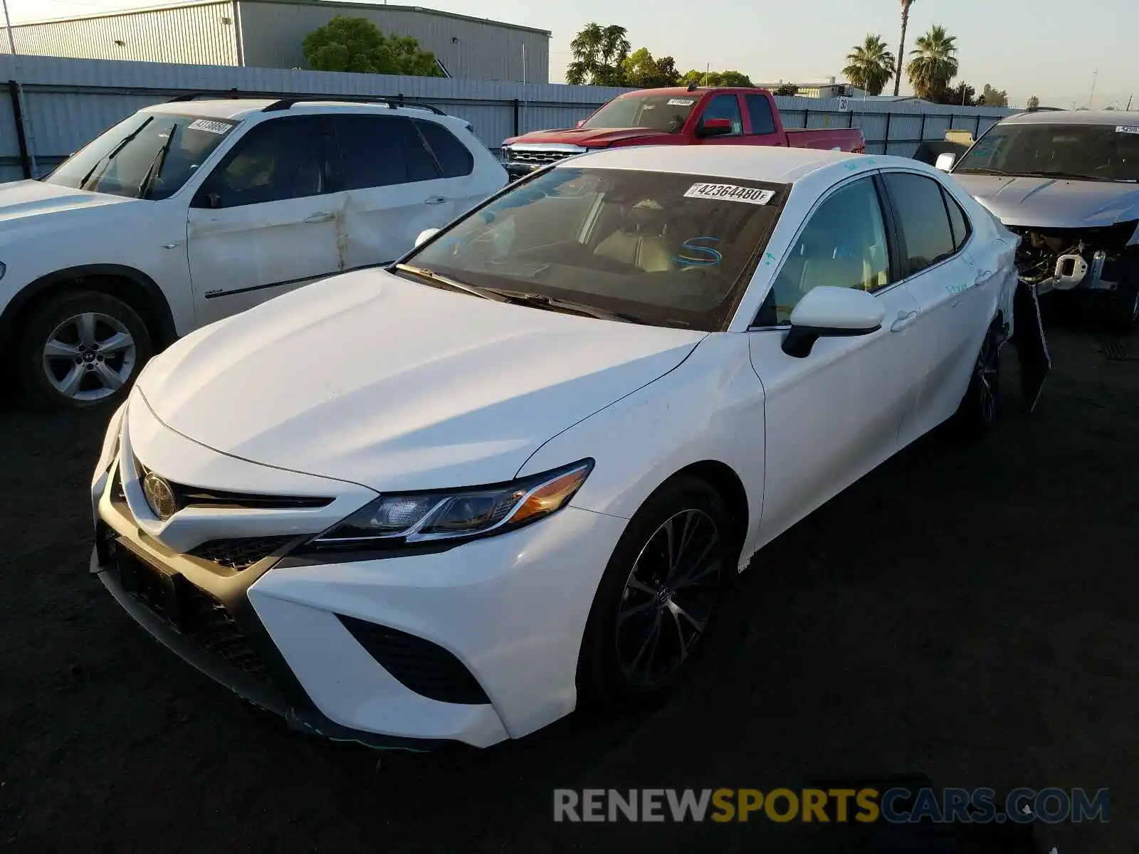 2 Photograph of a damaged car 4T1G11AK7LU897943 TOYOTA CAMRY 2020