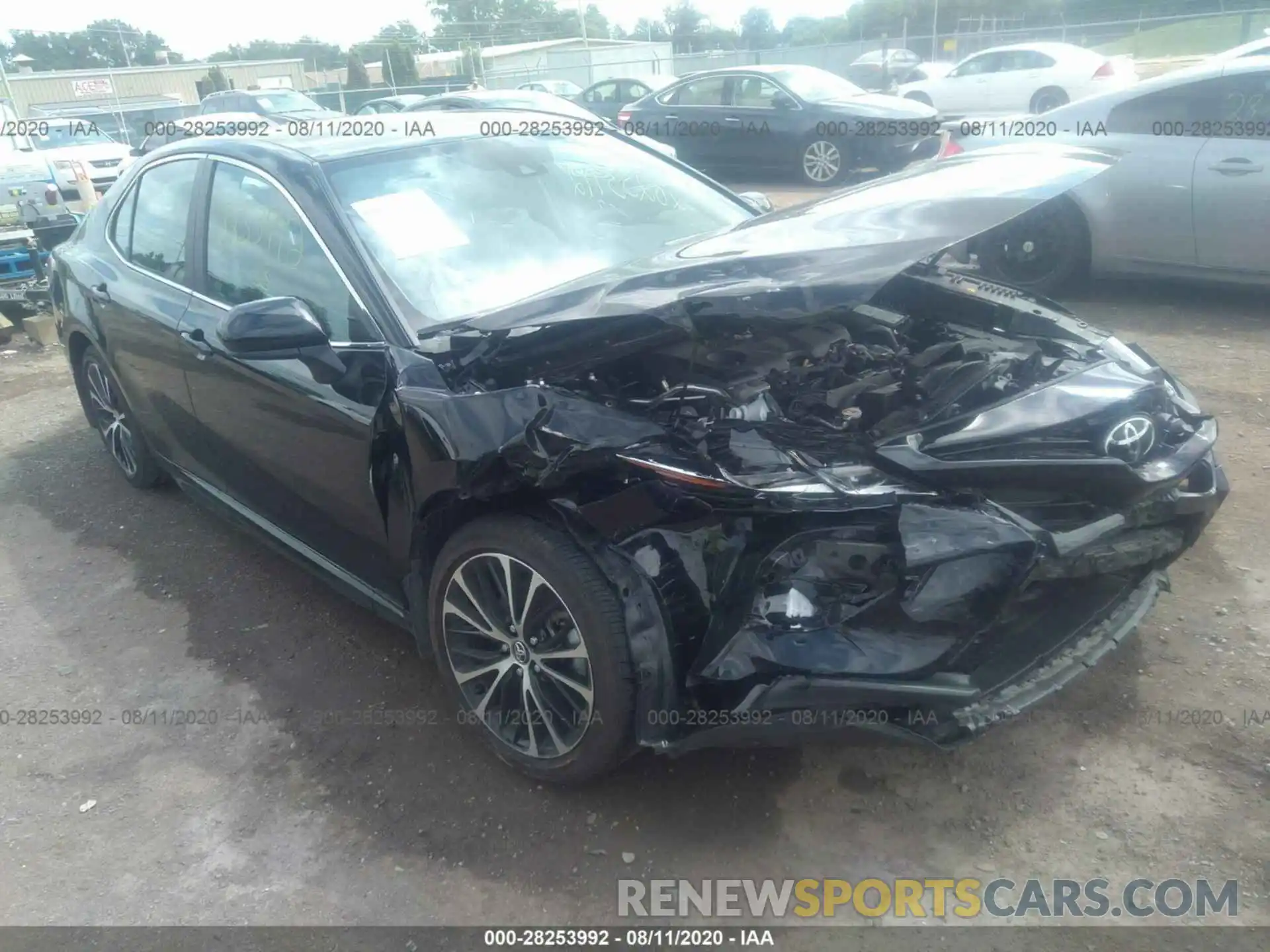 1 Photograph of a damaged car 4T1G11AK7LU898753 TOYOTA CAMRY 2020