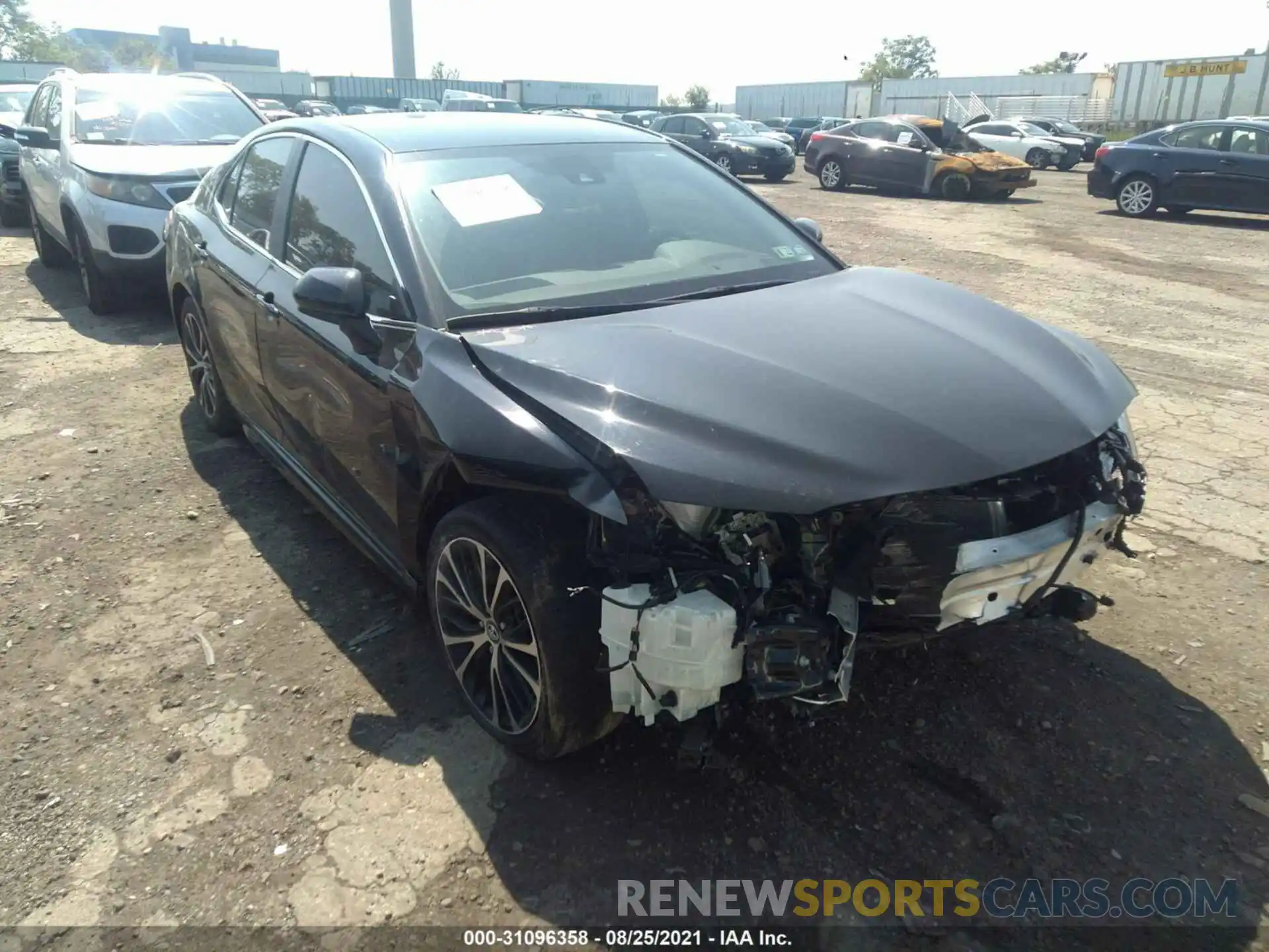 1 Photograph of a damaged car 4T1G11AK7LU901277 TOYOTA CAMRY 2020