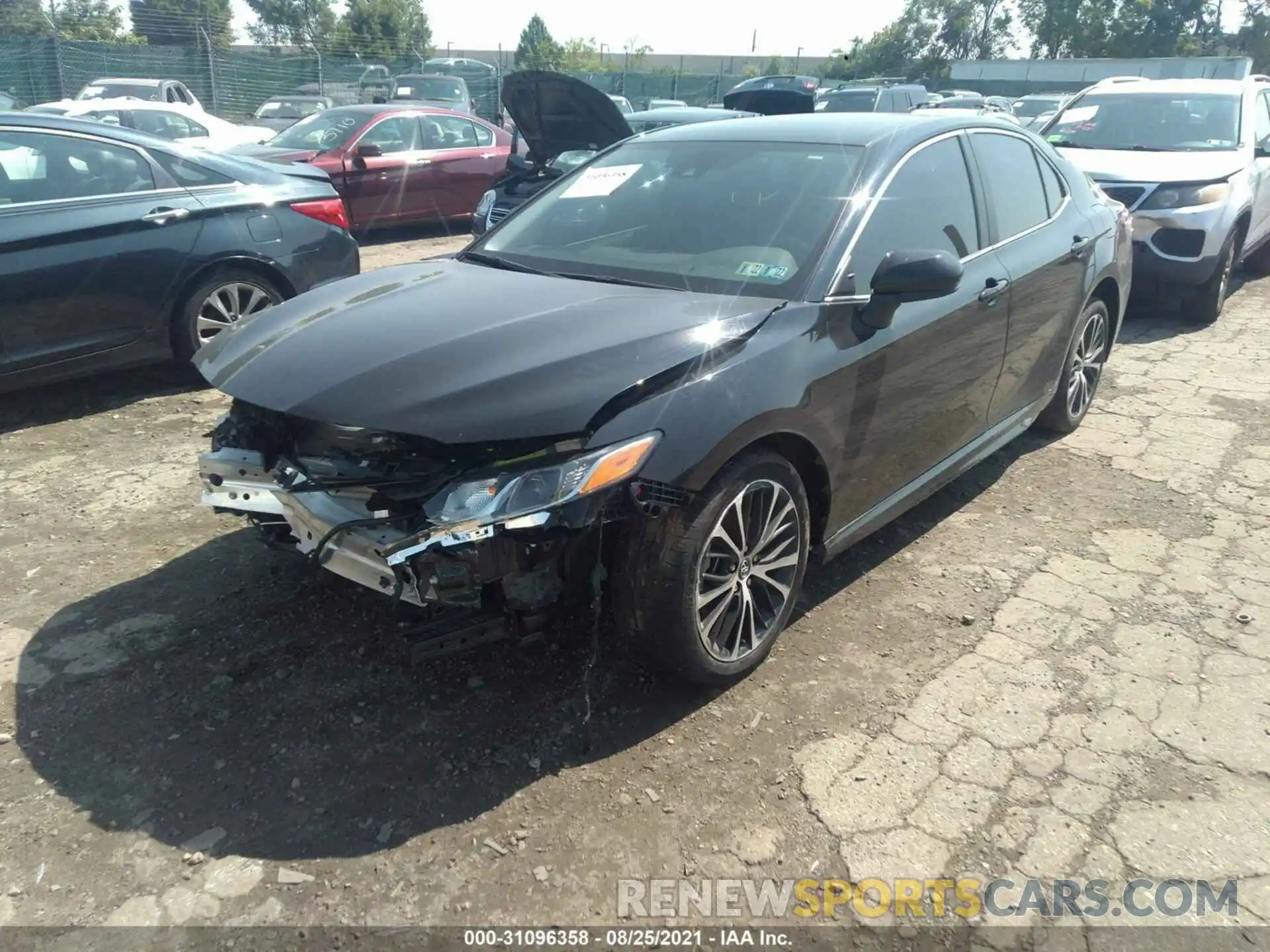 2 Photograph of a damaged car 4T1G11AK7LU901277 TOYOTA CAMRY 2020