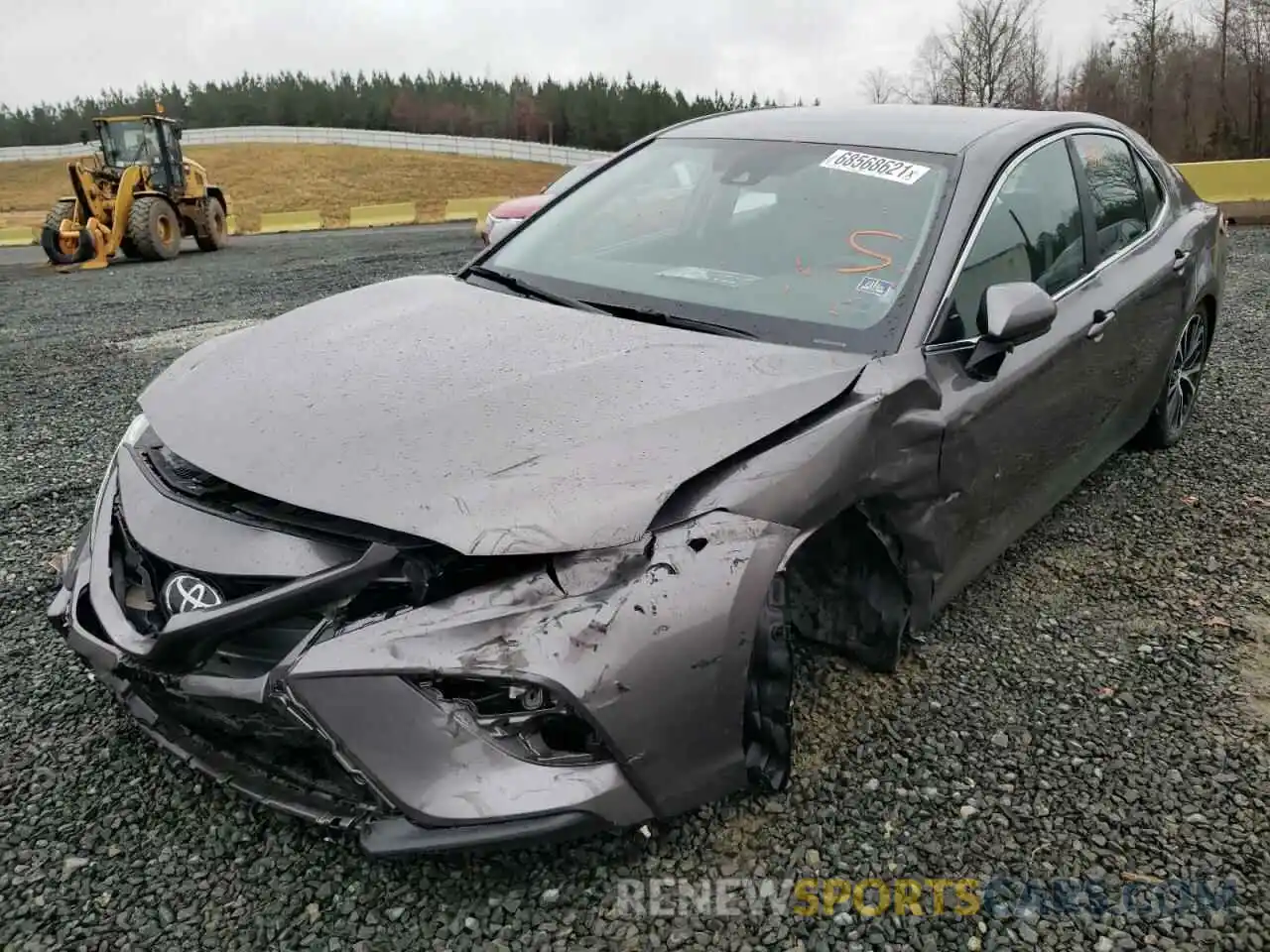 2 Photograph of a damaged car 4T1G11AK7LU904471 TOYOTA CAMRY 2020