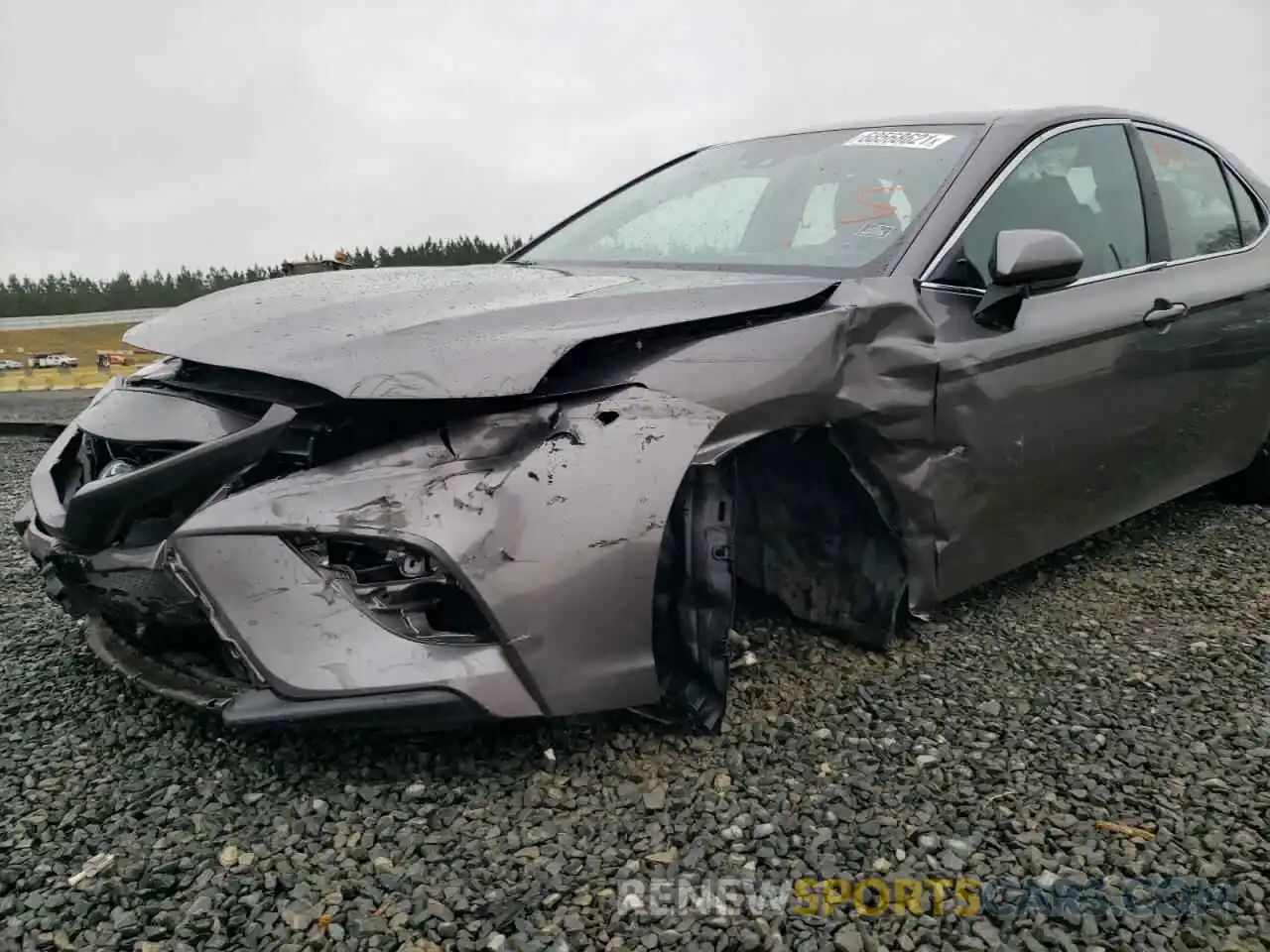 9 Photograph of a damaged car 4T1G11AK7LU904471 TOYOTA CAMRY 2020