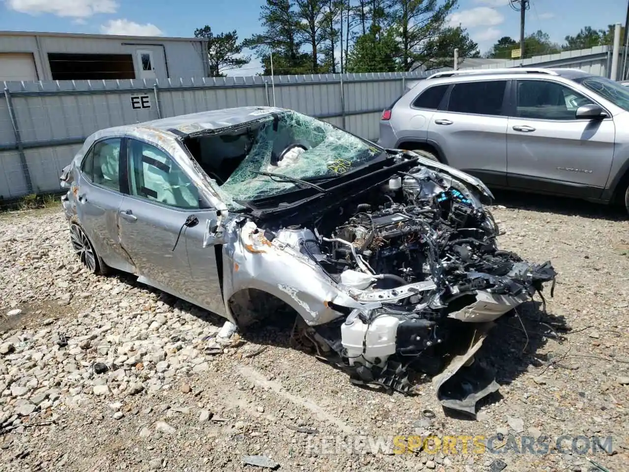 1 Photograph of a damaged car 4T1G11AK7LU907788 TOYOTA CAMRY 2020