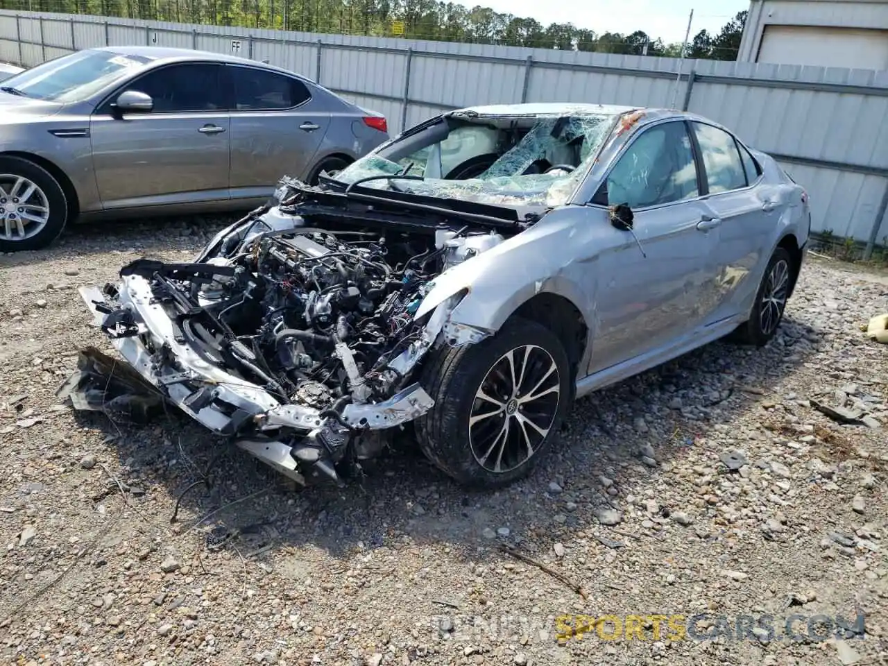 2 Photograph of a damaged car 4T1G11AK7LU907788 TOYOTA CAMRY 2020