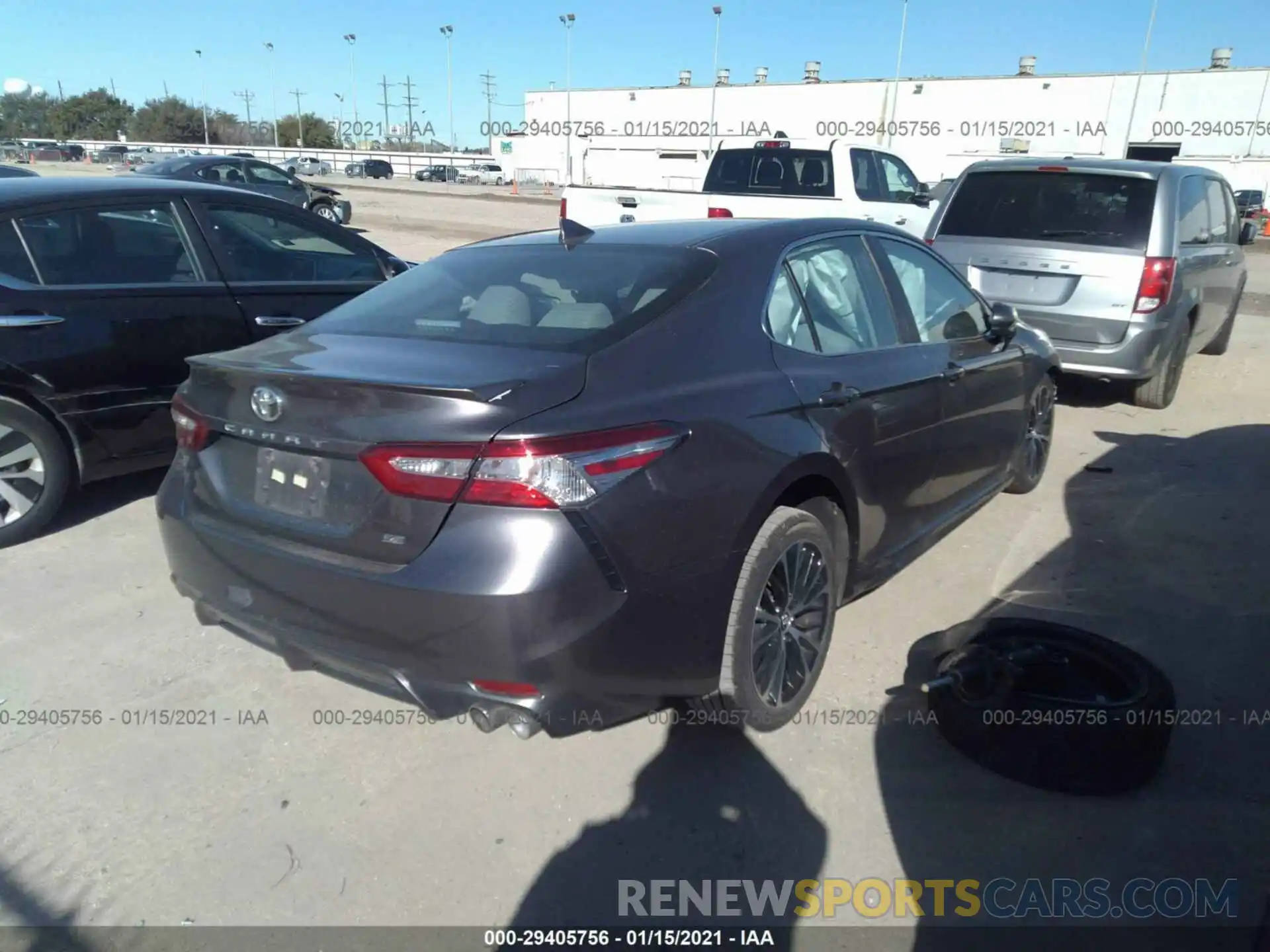 4 Photograph of a damaged car 4T1G11AK7LU908391 TOYOTA CAMRY 2020