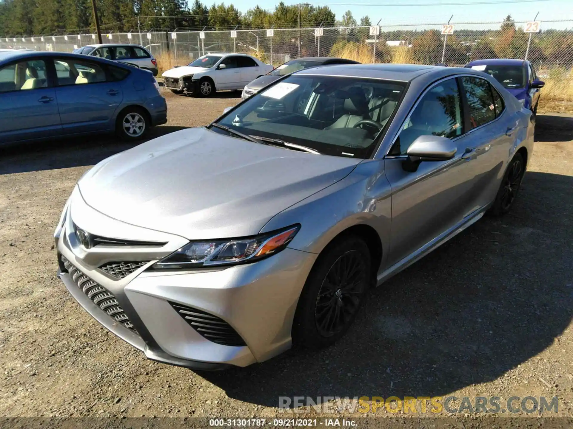 2 Photograph of a damaged car 4T1G11AK7LU914031 TOYOTA CAMRY 2020