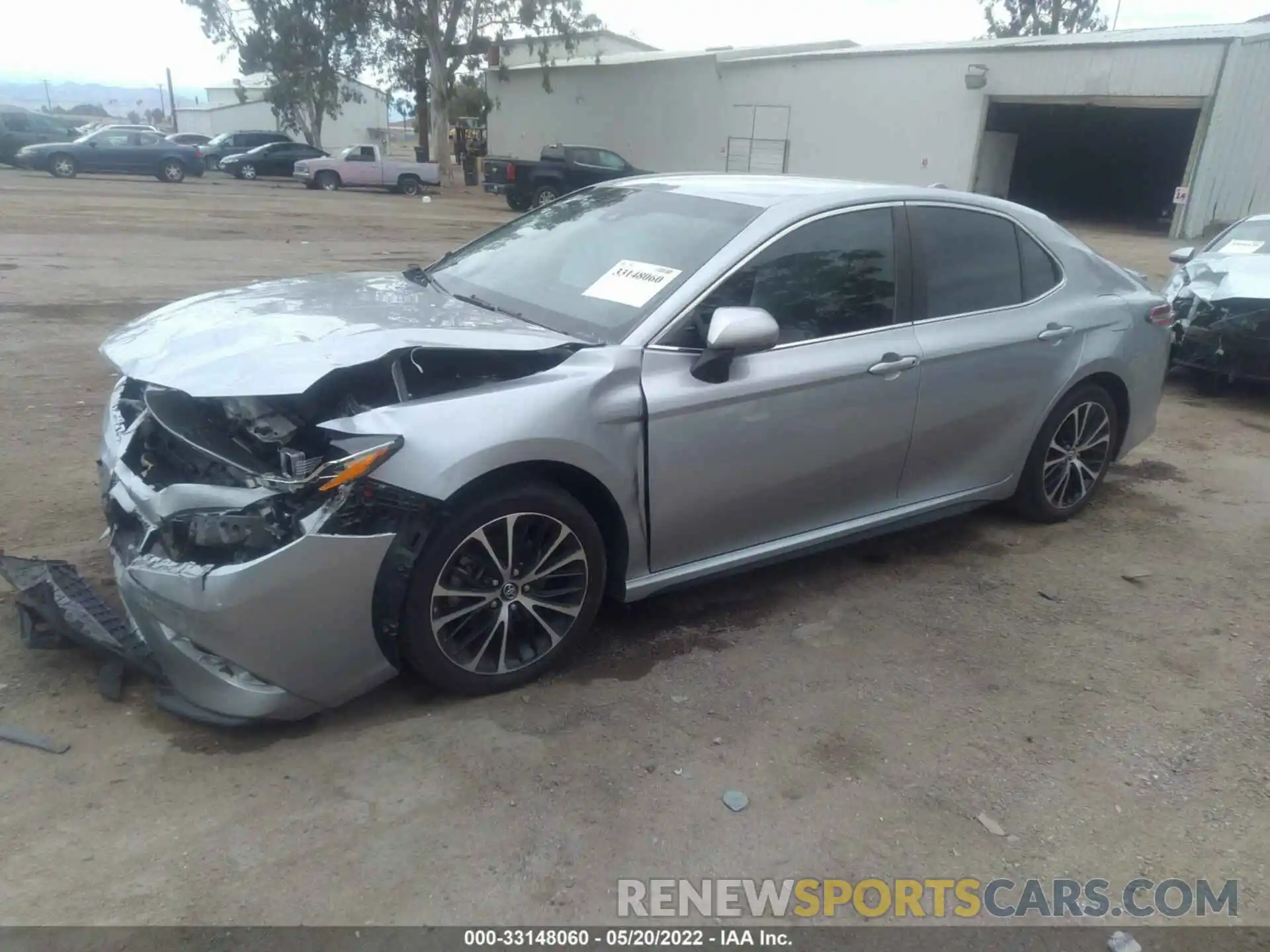 2 Photograph of a damaged car 4T1G11AK7LU914983 TOYOTA CAMRY 2020