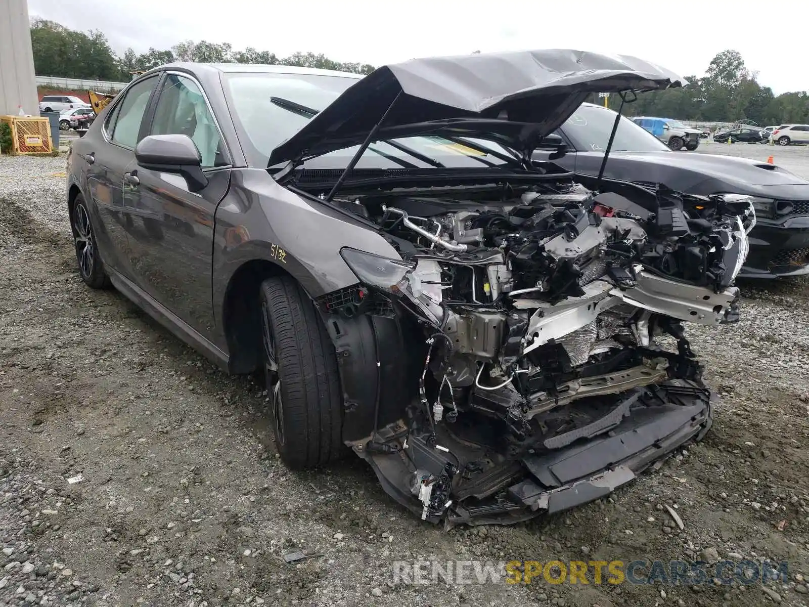 1 Photograph of a damaged car 4T1G11AK7LU916295 TOYOTA CAMRY 2020