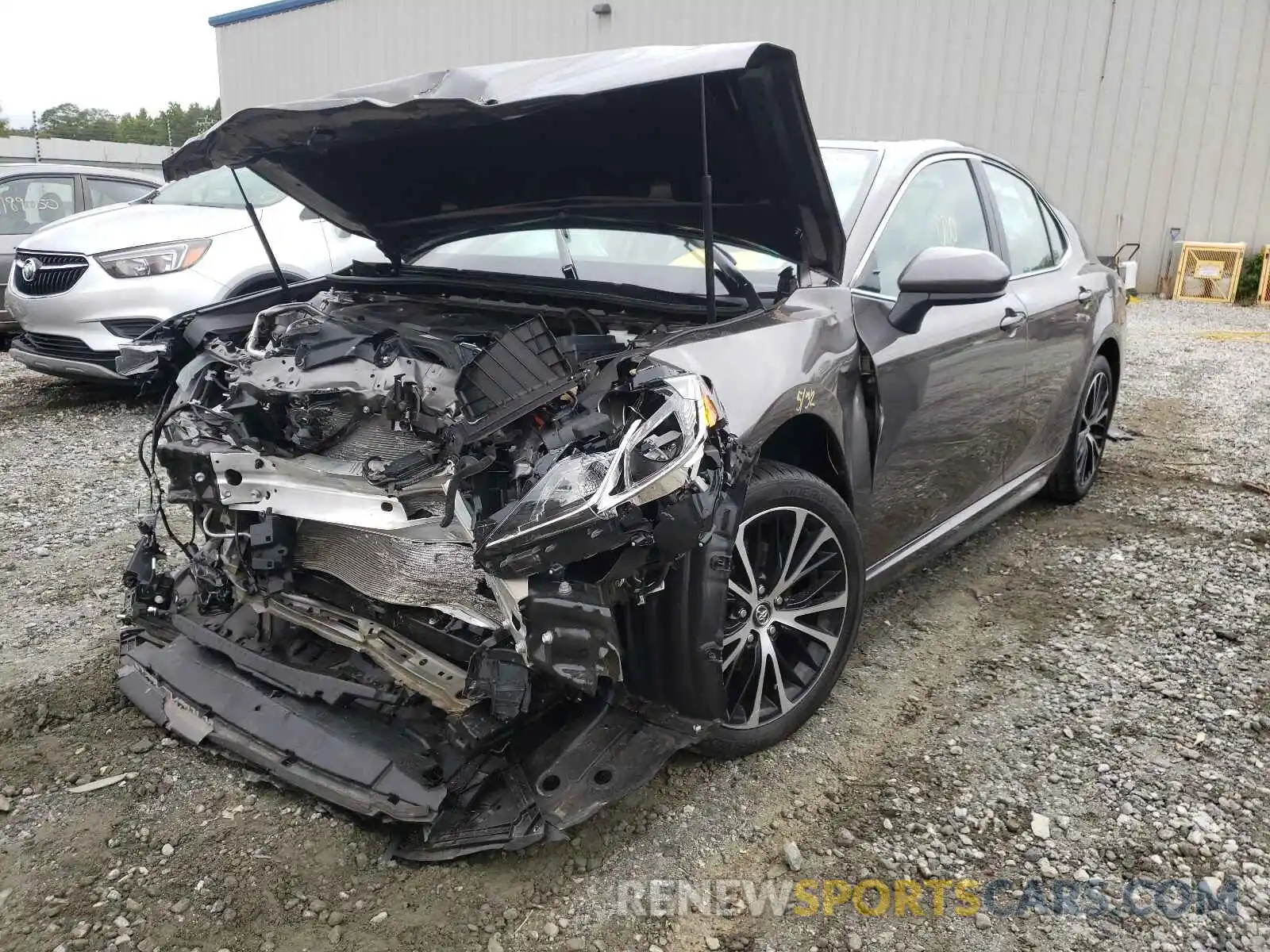 2 Photograph of a damaged car 4T1G11AK7LU916295 TOYOTA CAMRY 2020