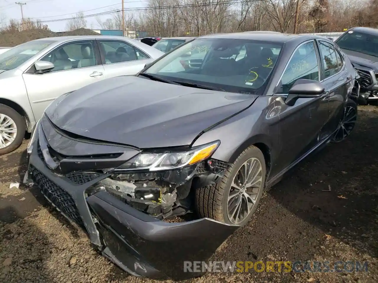 2 Photograph of a damaged car 4T1G11AK7LU918239 TOYOTA CAMRY 2020