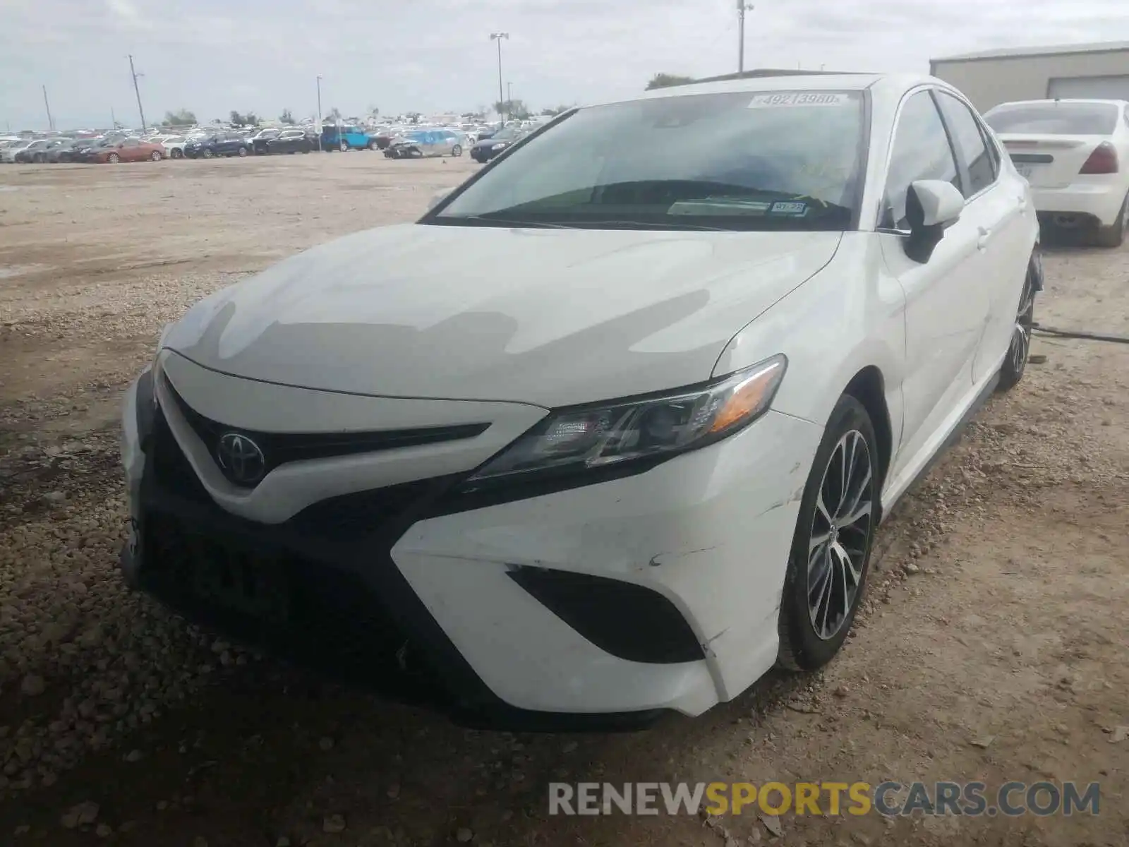 2 Photograph of a damaged car 4T1G11AK7LU921349 TOYOTA CAMRY 2020