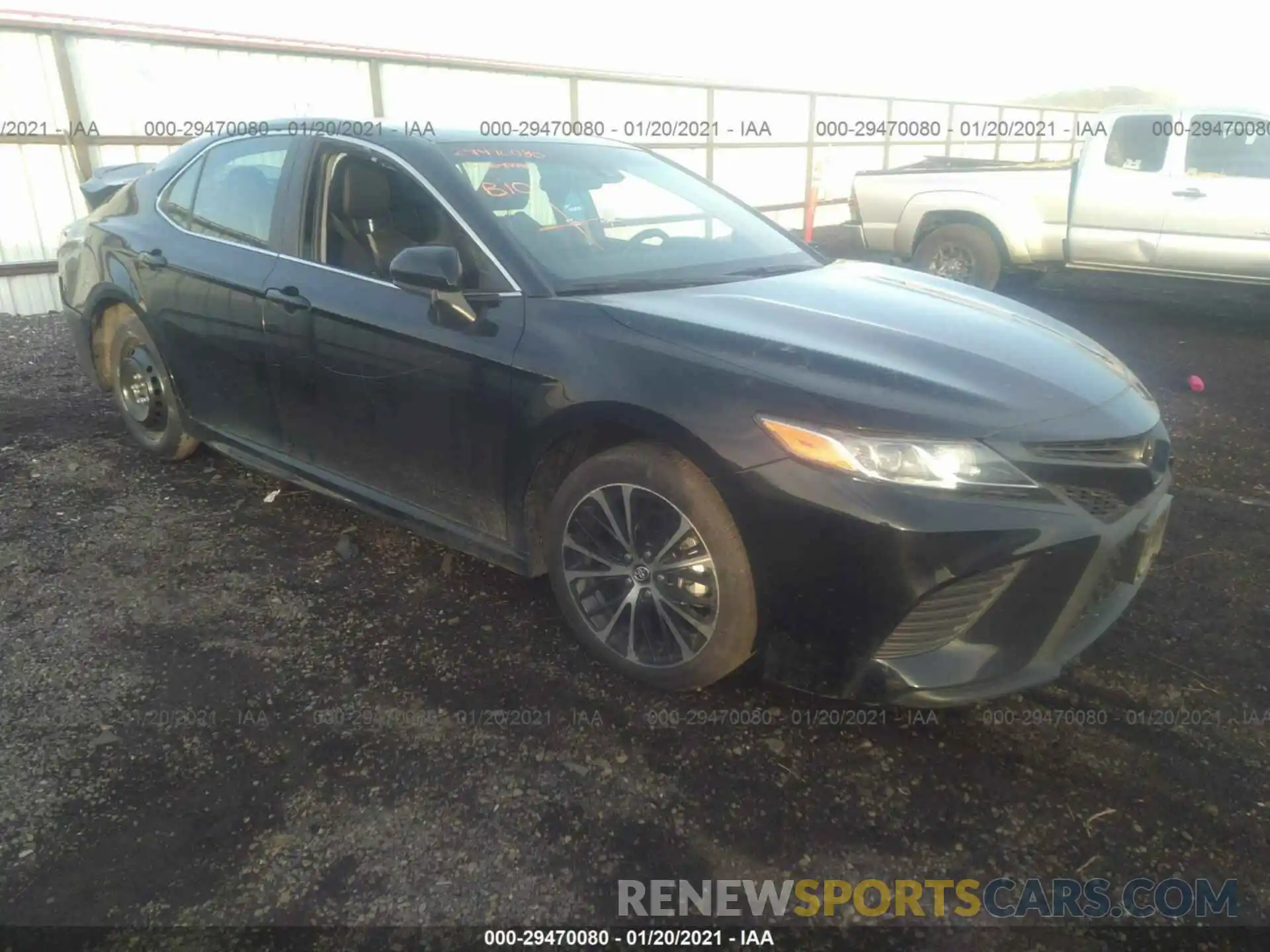 1 Photograph of a damaged car 4T1G11AK7LU926969 TOYOTA CAMRY 2020