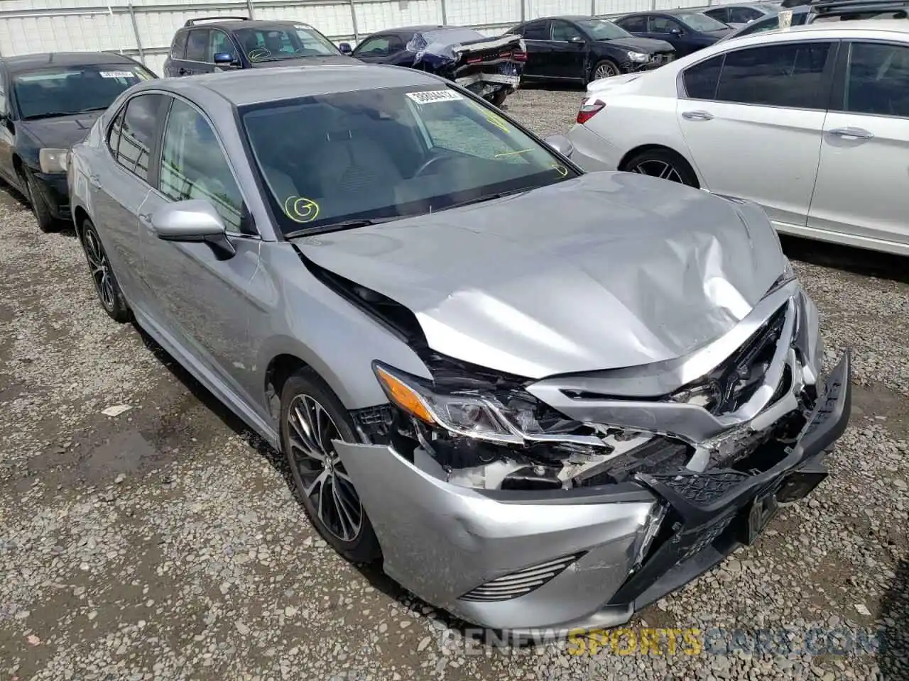 1 Photograph of a damaged car 4T1G11AK7LU932366 TOYOTA CAMRY 2020