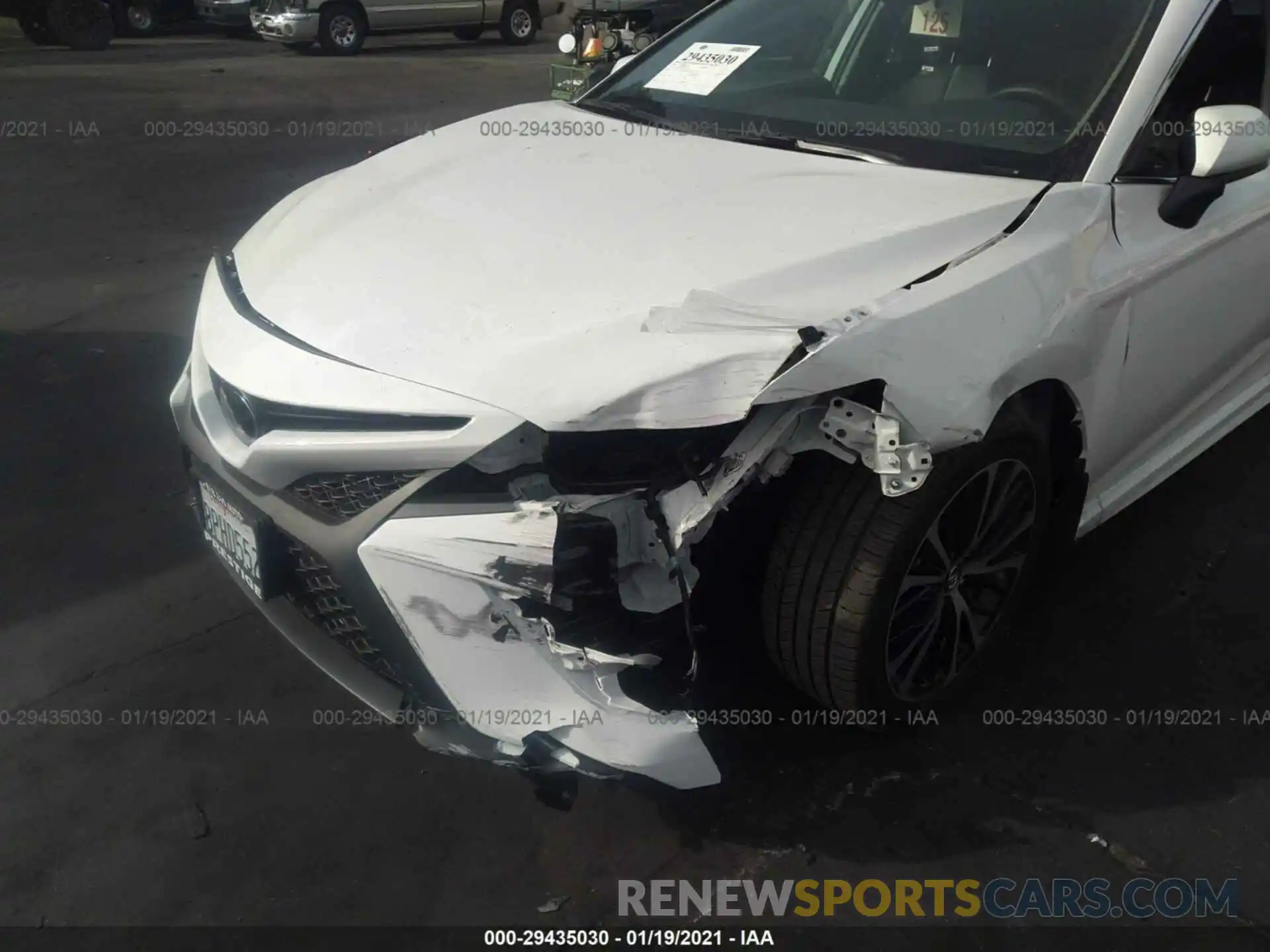 6 Photograph of a damaged car 4T1G11AK7LU932724 TOYOTA CAMRY 2020