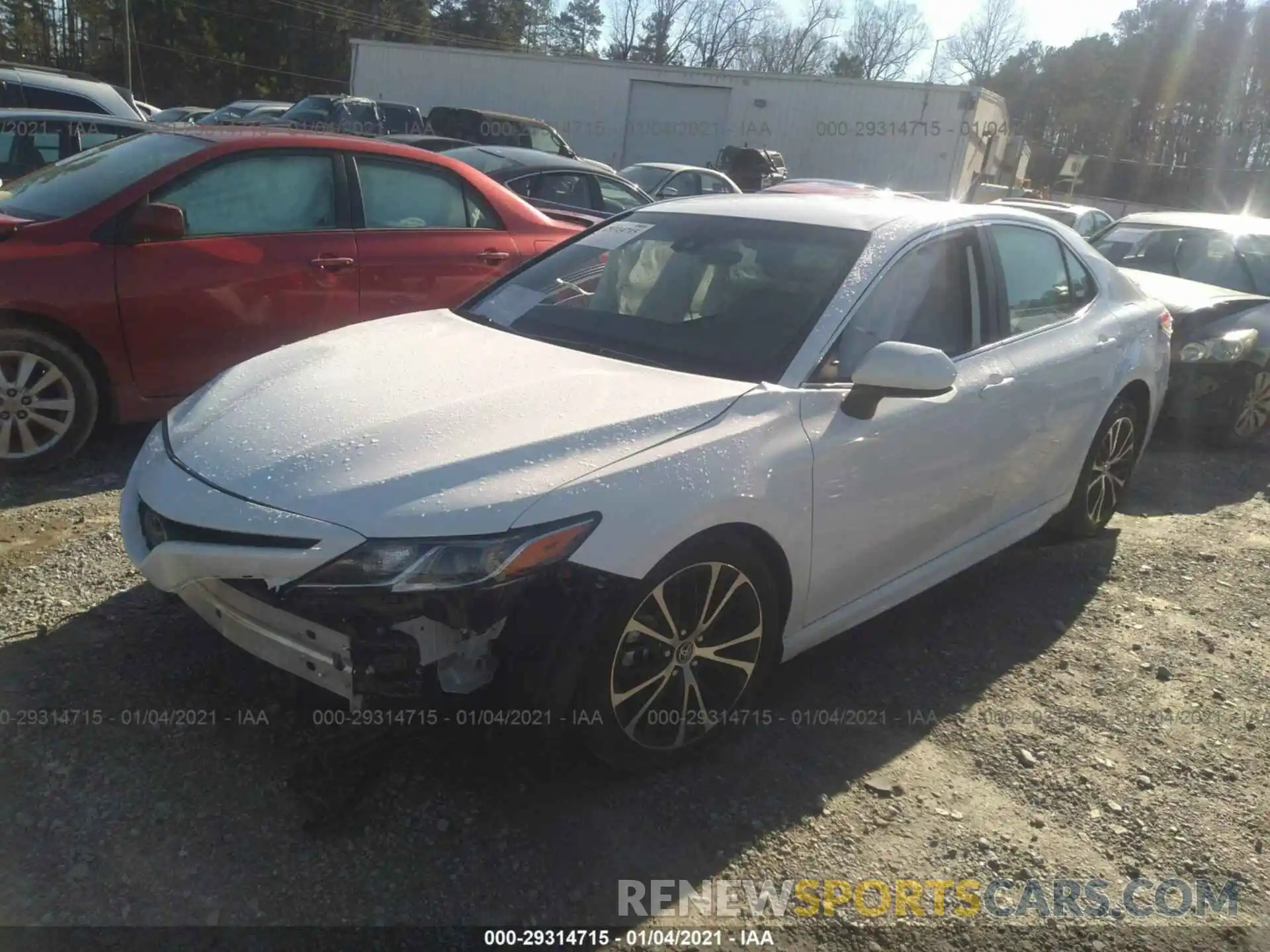 2 Photograph of a damaged car 4T1G11AK7LU932755 TOYOTA CAMRY 2020