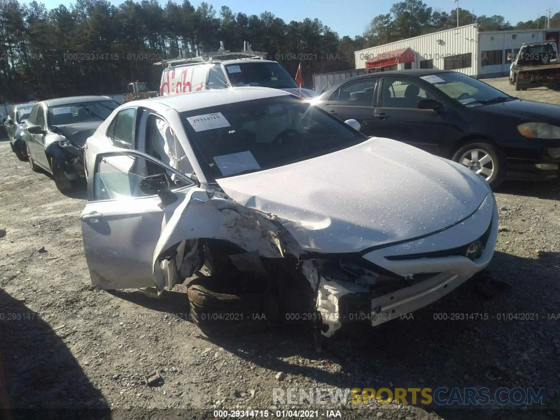 6 Photograph of a damaged car 4T1G11AK7LU932755 TOYOTA CAMRY 2020