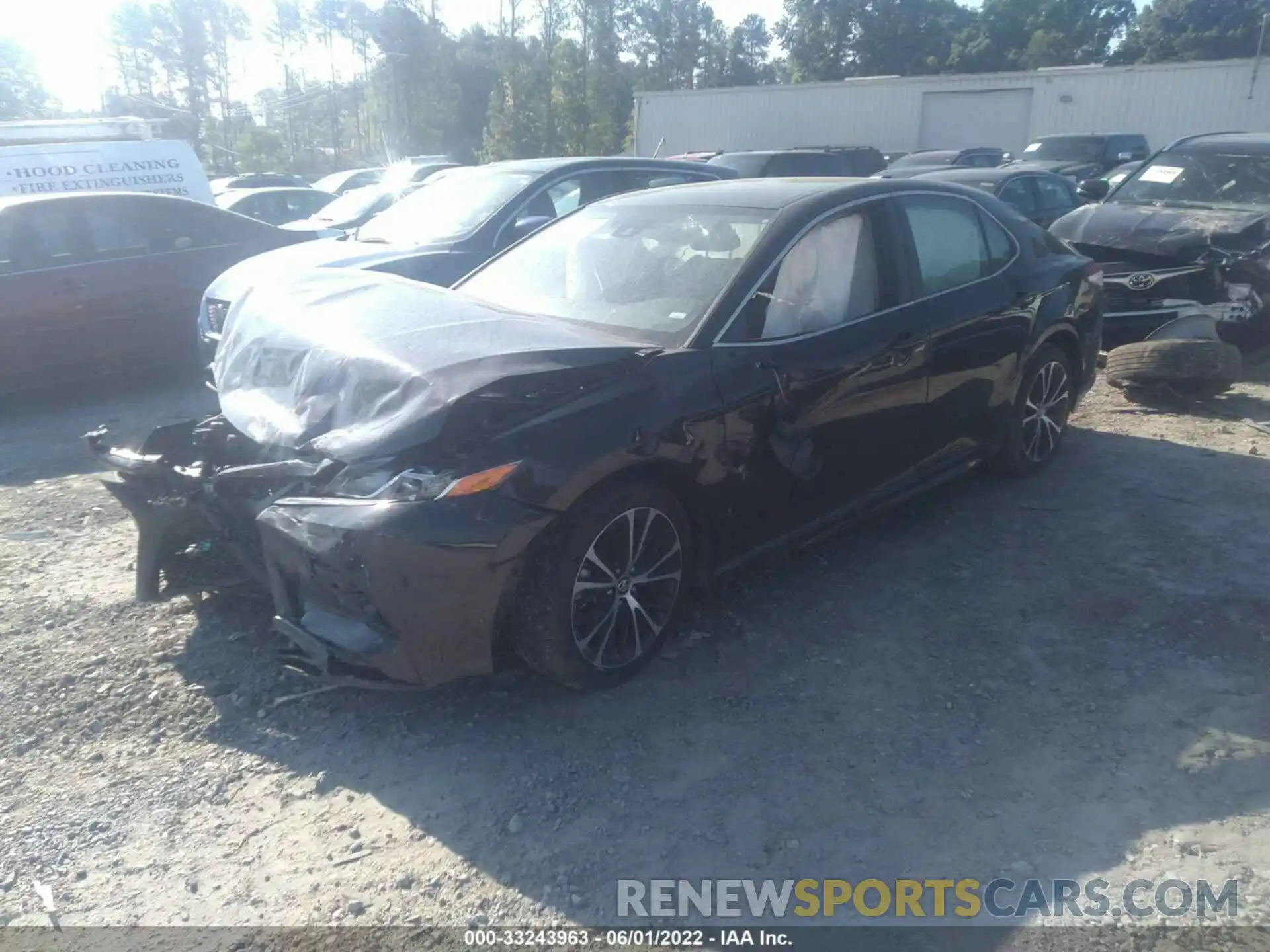 2 Photograph of a damaged car 4T1G11AK7LU934165 TOYOTA CAMRY 2020