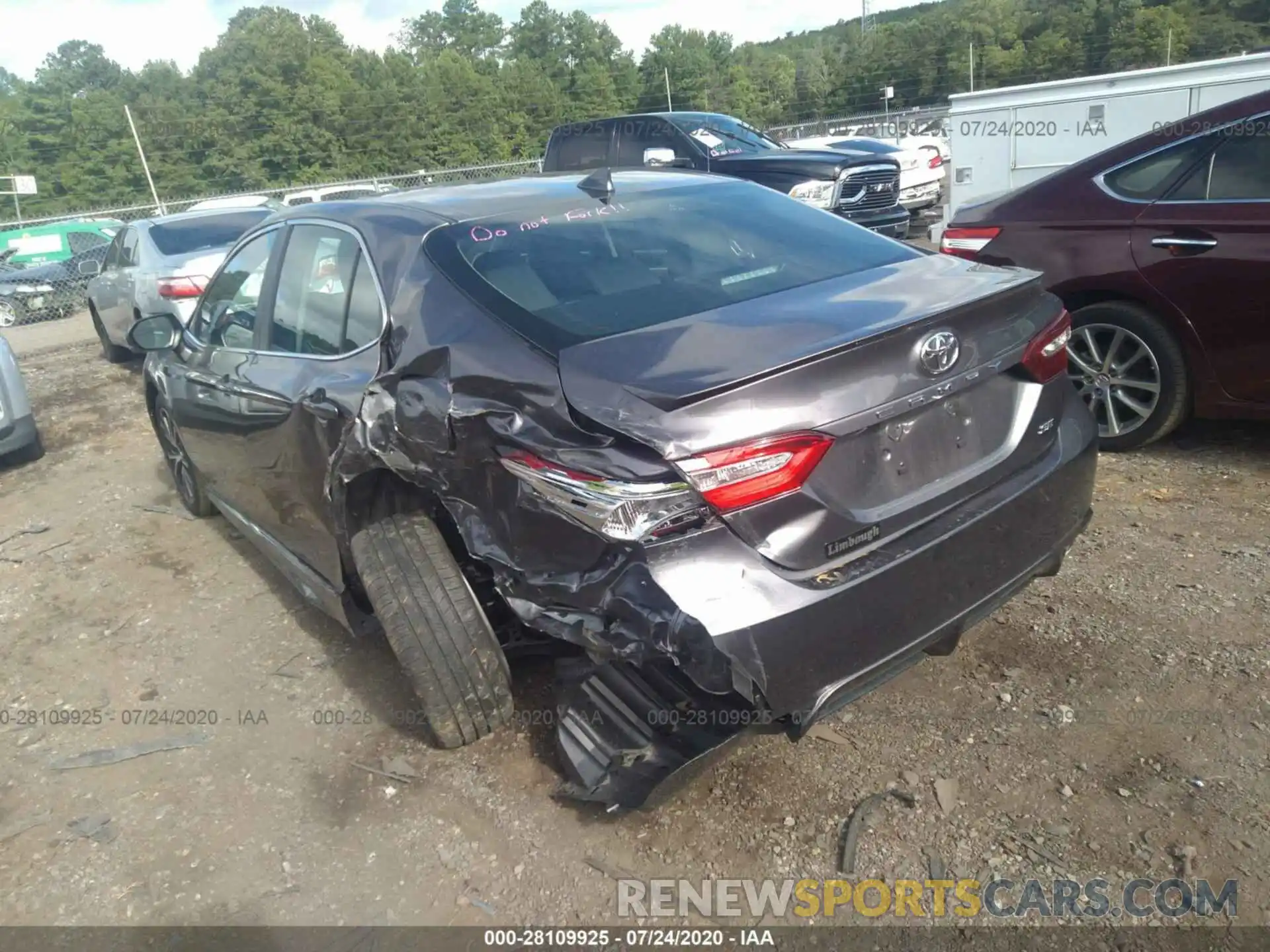 3 Photograph of a damaged car 4T1G11AK7LU936210 TOYOTA CAMRY 2020