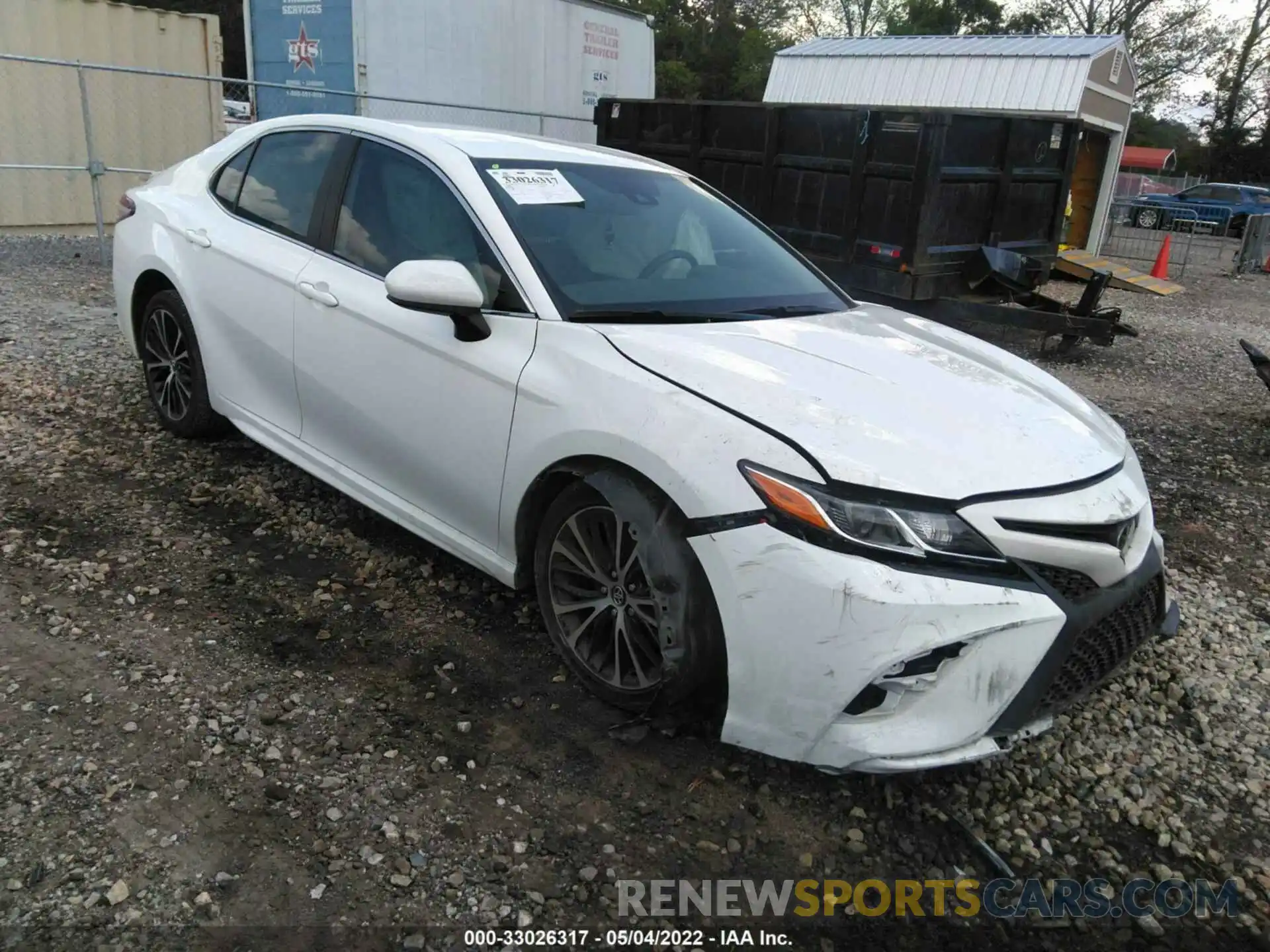 1 Photograph of a damaged car 4T1G11AK7LU937020 TOYOTA CAMRY 2020