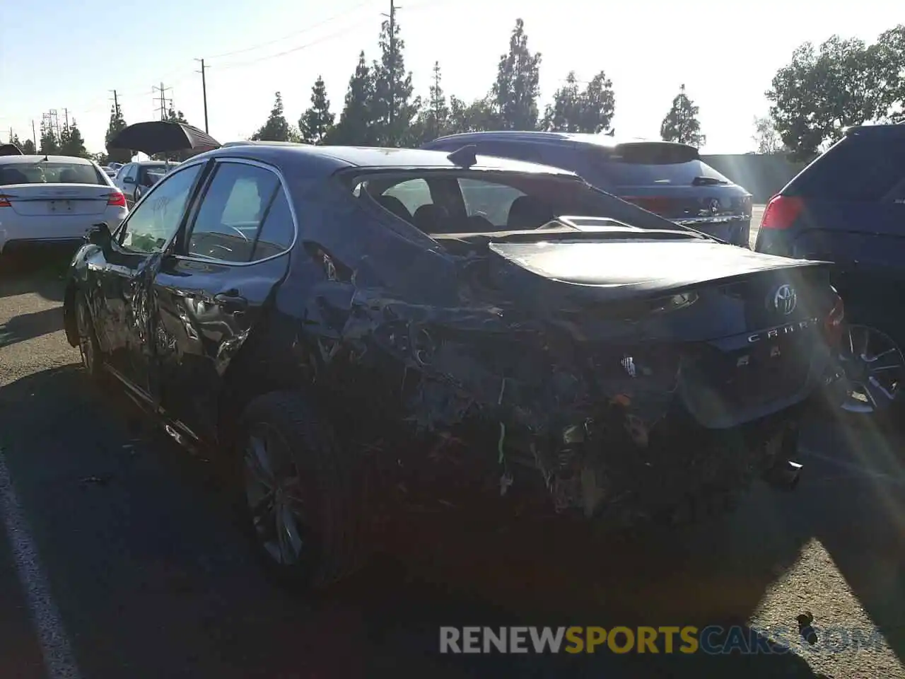 3 Photograph of a damaged car 4T1G11AK7LU942959 TOYOTA CAMRY 2020