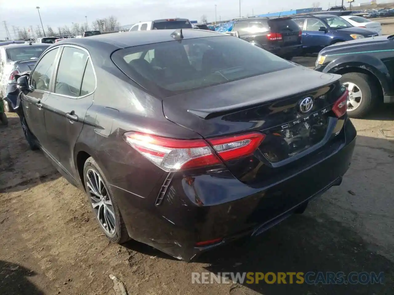 3 Photograph of a damaged car 4T1G11AK7LU944212 TOYOTA CAMRY 2020