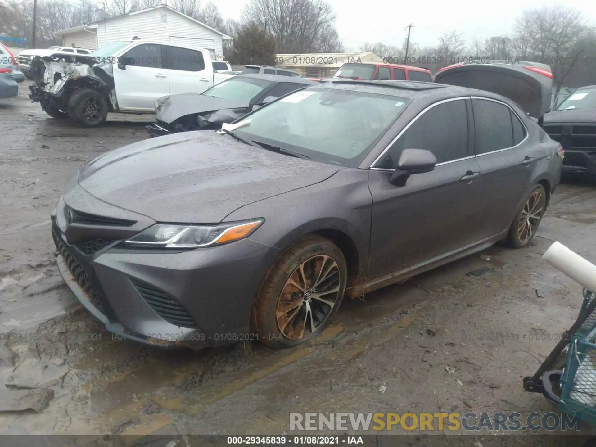 2 Photograph of a damaged car 4T1G11AK7LU945151 TOYOTA CAMRY 2020