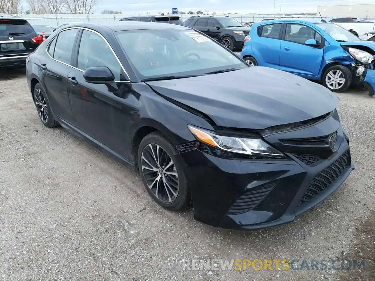 1 Photograph of a damaged car 4T1G11AK7LU946803 TOYOTA CAMRY 2020