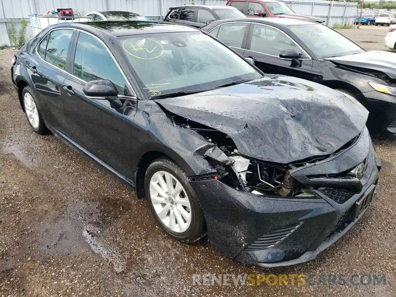 1 Photograph of a damaged car 4T1G11AK7LU949037 TOYOTA CAMRY 2020