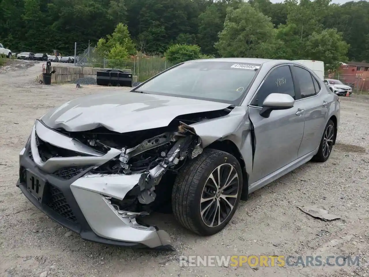 2 Photograph of a damaged car 4T1G11AK7LU952553 TOYOTA CAMRY 2020