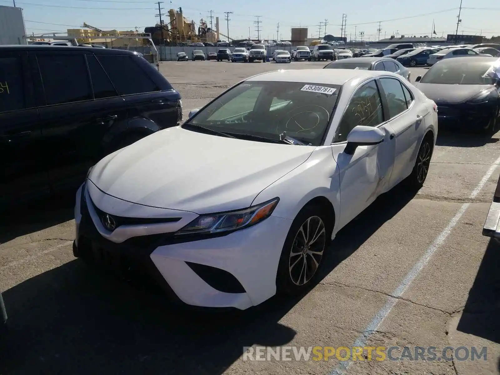 2 Photograph of a damaged car 4T1G11AK7LU953475 TOYOTA CAMRY 2020