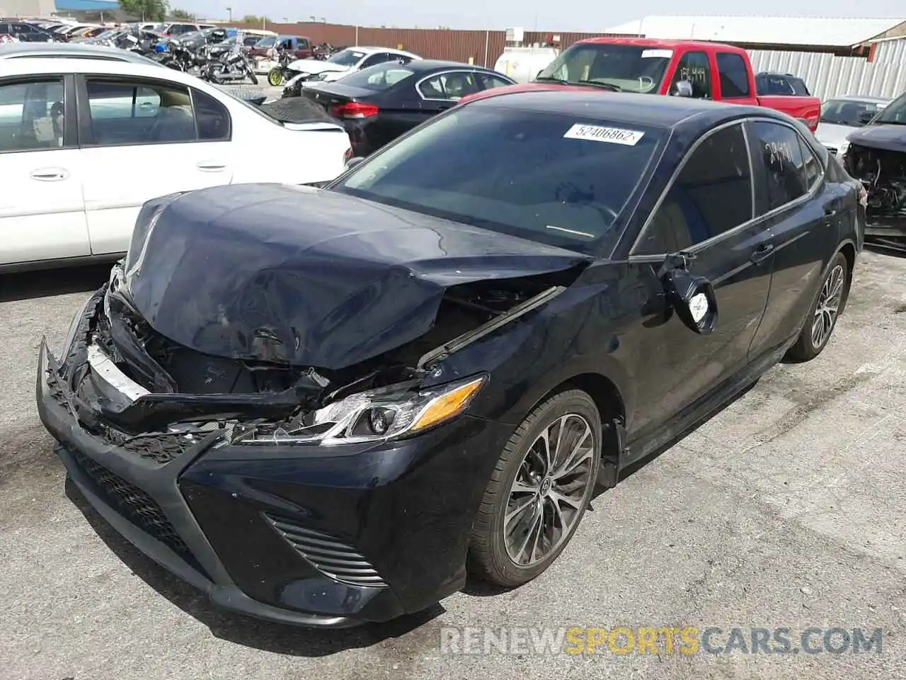 2 Photograph of a damaged car 4T1G11AK7LU954531 TOYOTA CAMRY 2020