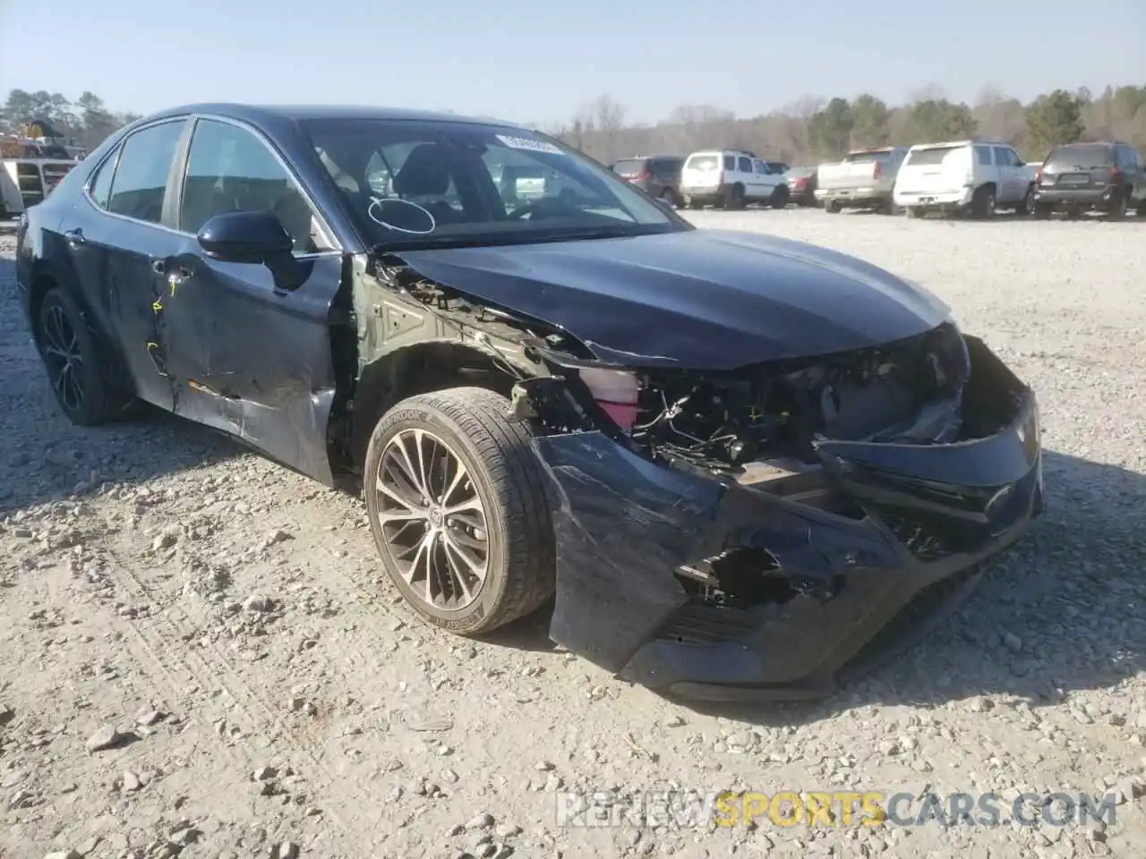 9 Photograph of a damaged car 4T1G11AK7LU961186 TOYOTA CAMRY 2020