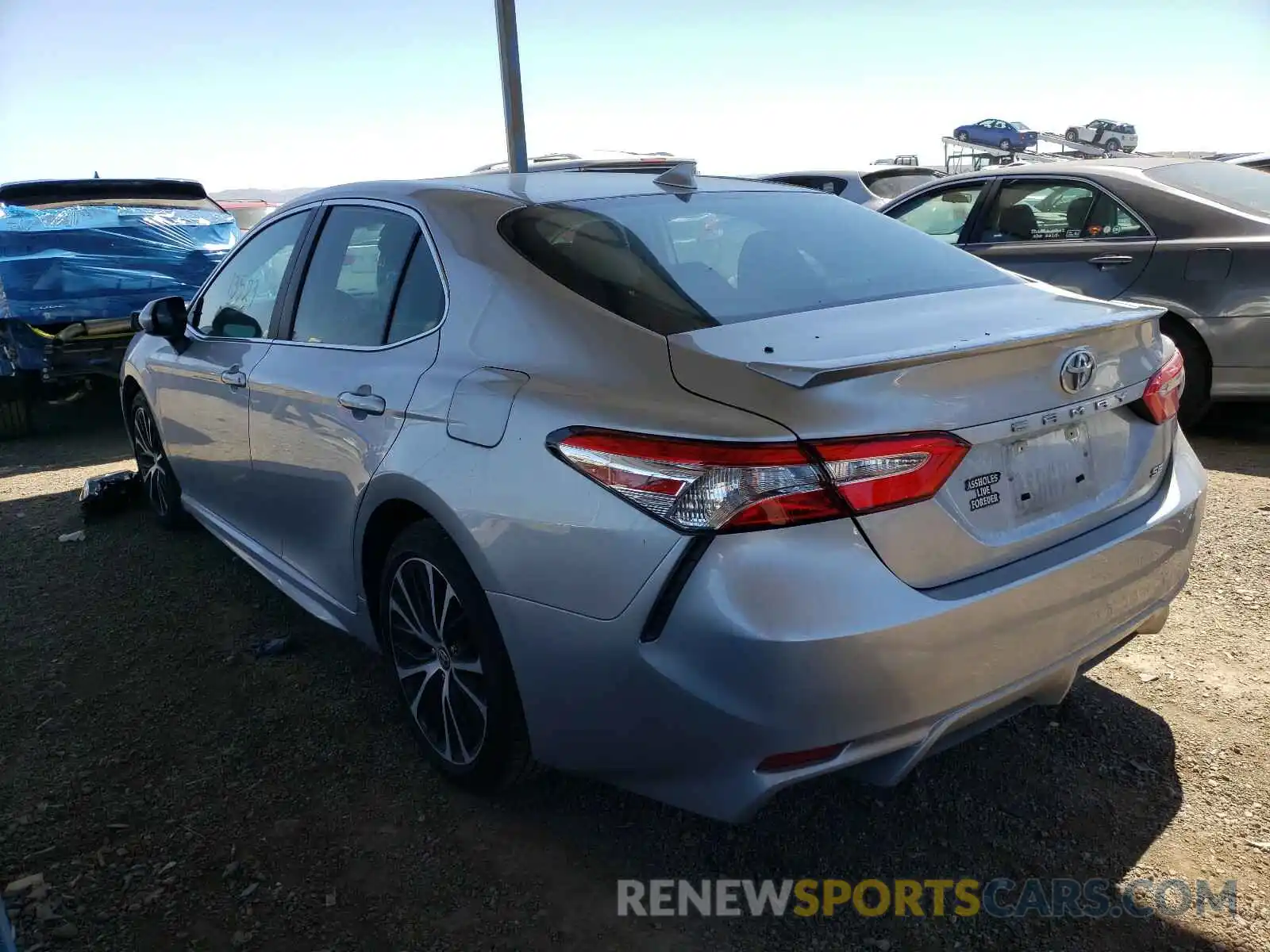 3 Photograph of a damaged car 4T1G11AK7LU969191 TOYOTA CAMRY 2020