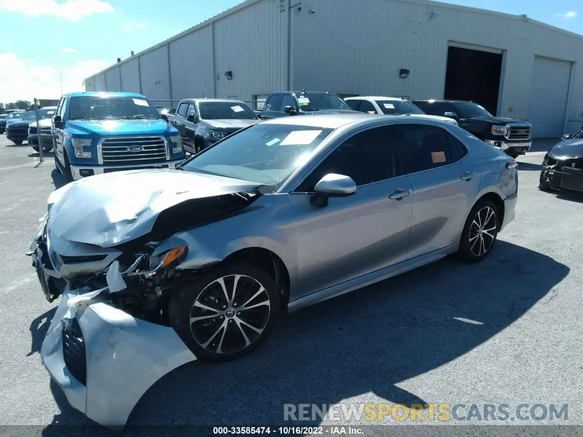 2 Photograph of a damaged car 4T1G11AK7LU972379 TOYOTA CAMRY 2020