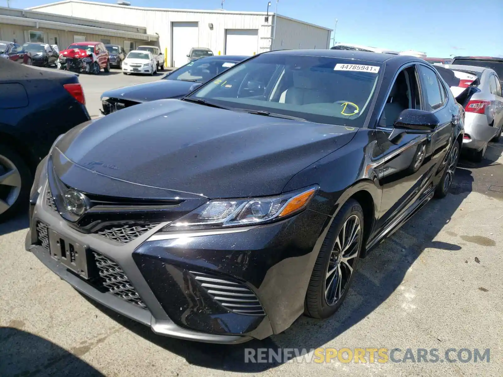 2 Photograph of a damaged car 4T1G11AK7LU972883 TOYOTA CAMRY 2020