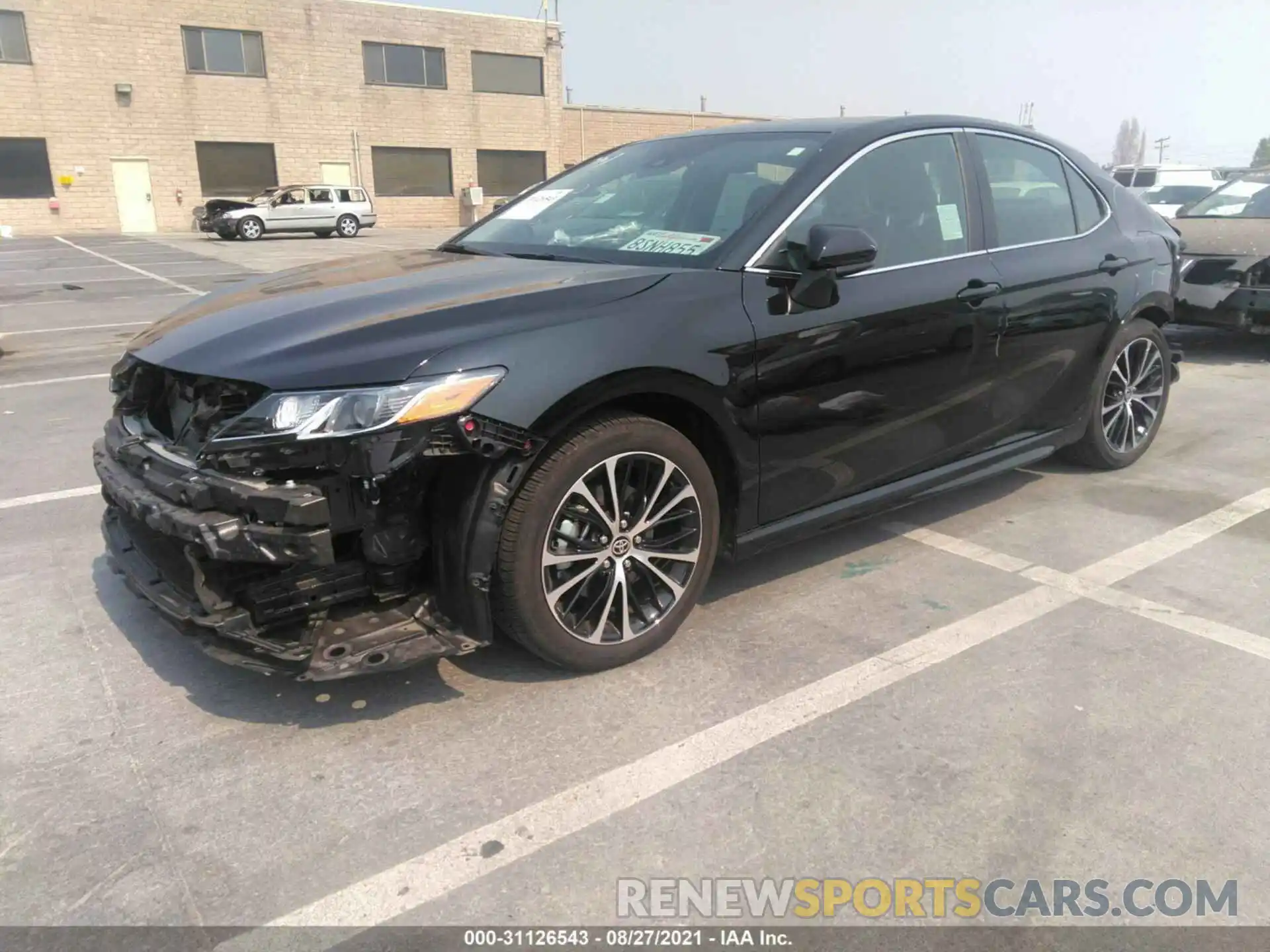 2 Photograph of a damaged car 4T1G11AK7LU977159 TOYOTA CAMRY 2020