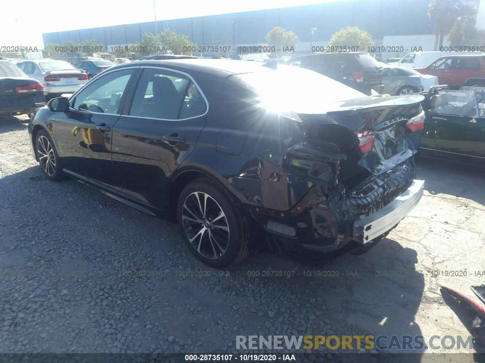 3 Photograph of a damaged car 4T1G11AK7LU978196 TOYOTA CAMRY 2020