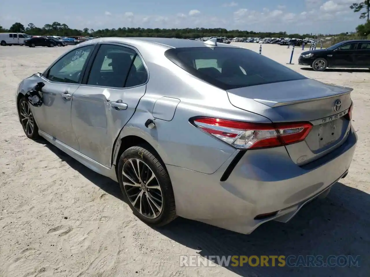 3 Photograph of a damaged car 4T1G11AK7LU979395 TOYOTA CAMRY 2020