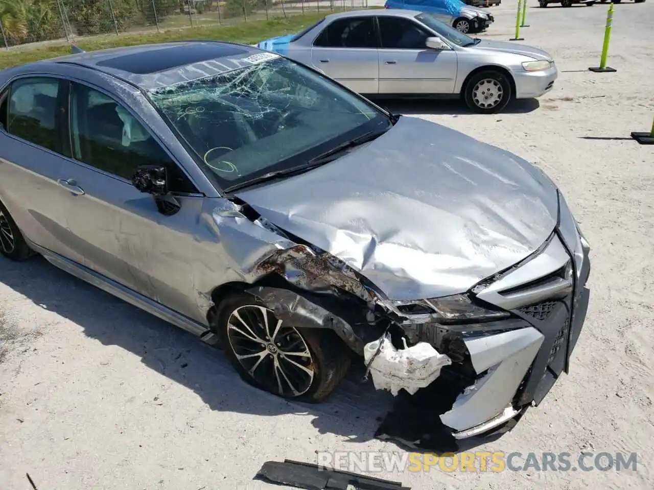 9 Photograph of a damaged car 4T1G11AK7LU979395 TOYOTA CAMRY 2020