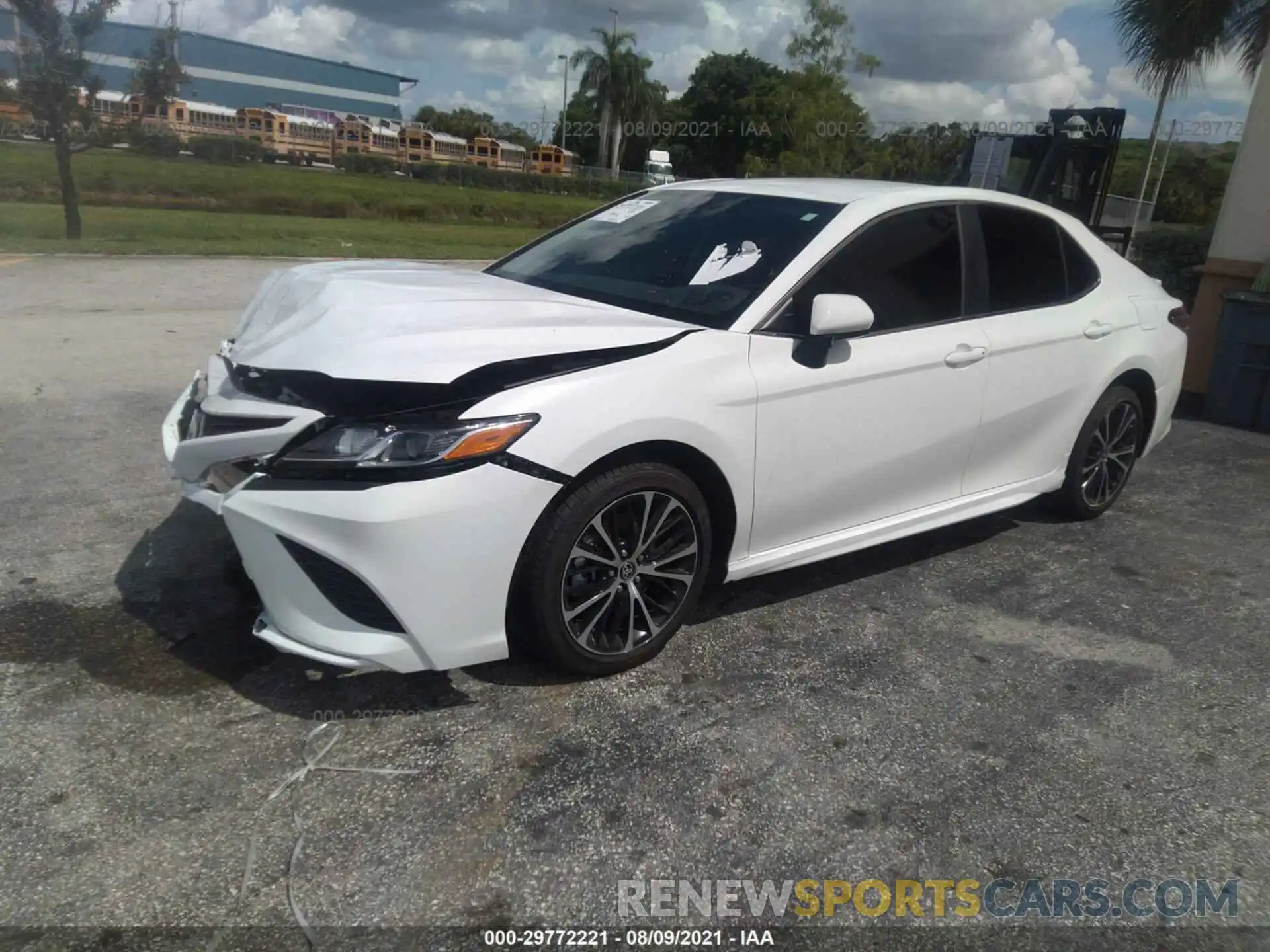 2 Photograph of a damaged car 4T1G11AK7LU981499 TOYOTA CAMRY 2020