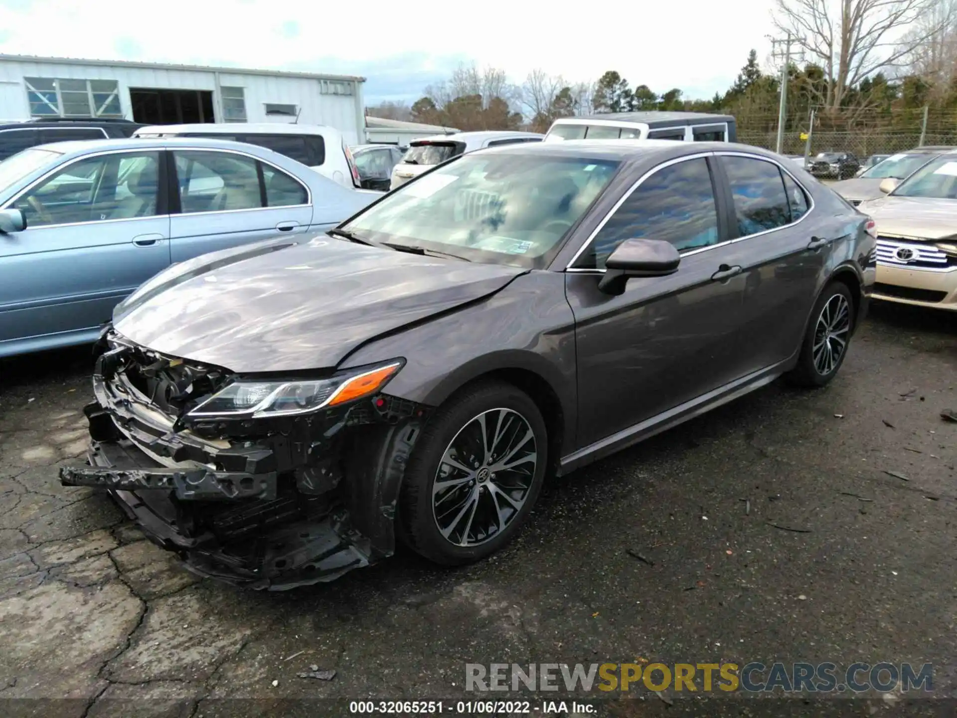 2 Photograph of a damaged car 4T1G11AK7LU981714 TOYOTA CAMRY 2020