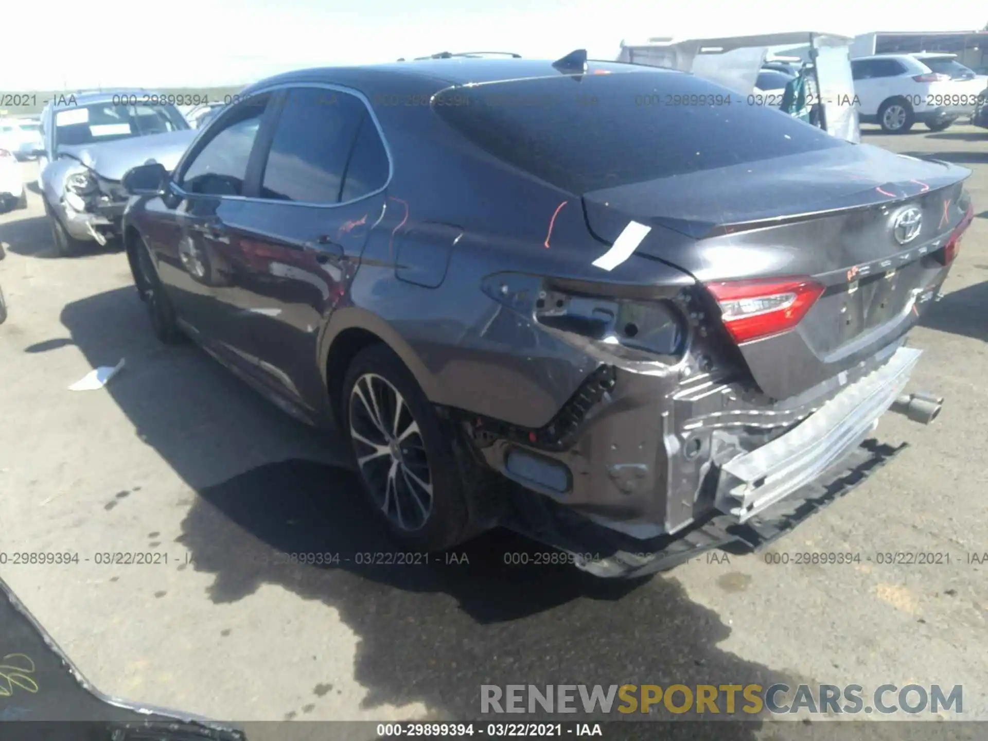 3 Photograph of a damaged car 4T1G11AK7LU988422 TOYOTA CAMRY 2020