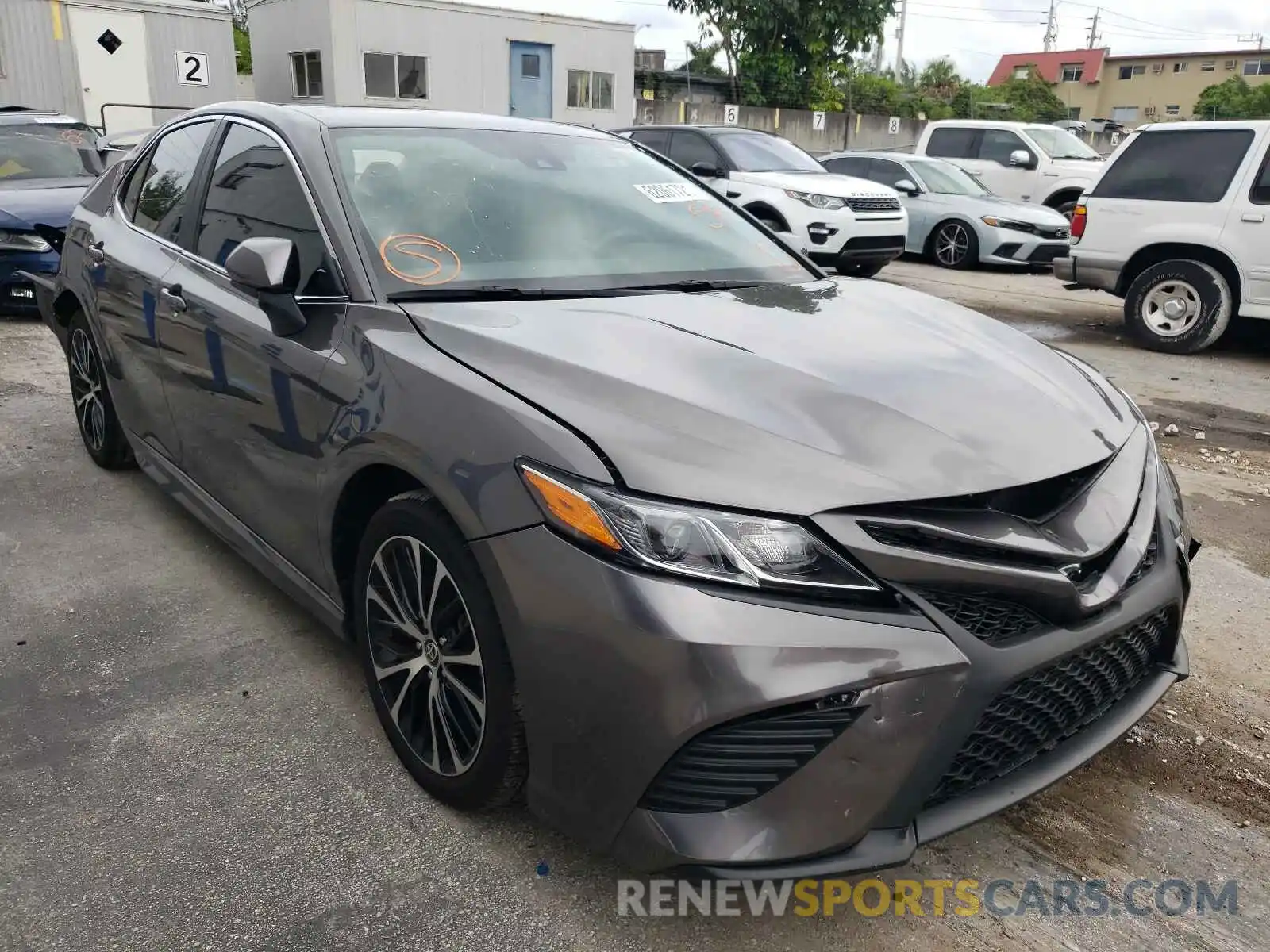 1 Photograph of a damaged car 4T1G11AK7LU989280 TOYOTA CAMRY 2020