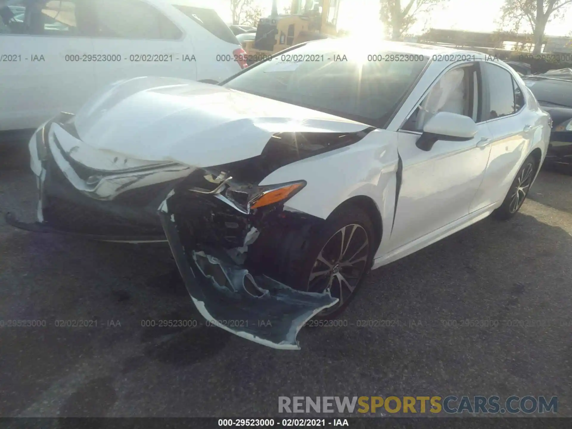 2 Photograph of a damaged car 4T1G11AK8LU302002 TOYOTA CAMRY 2020