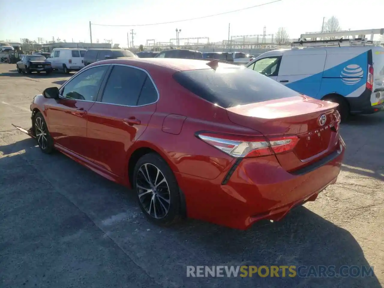 3 Photograph of a damaged car 4T1G11AK8LU303215 TOYOTA CAMRY 2020